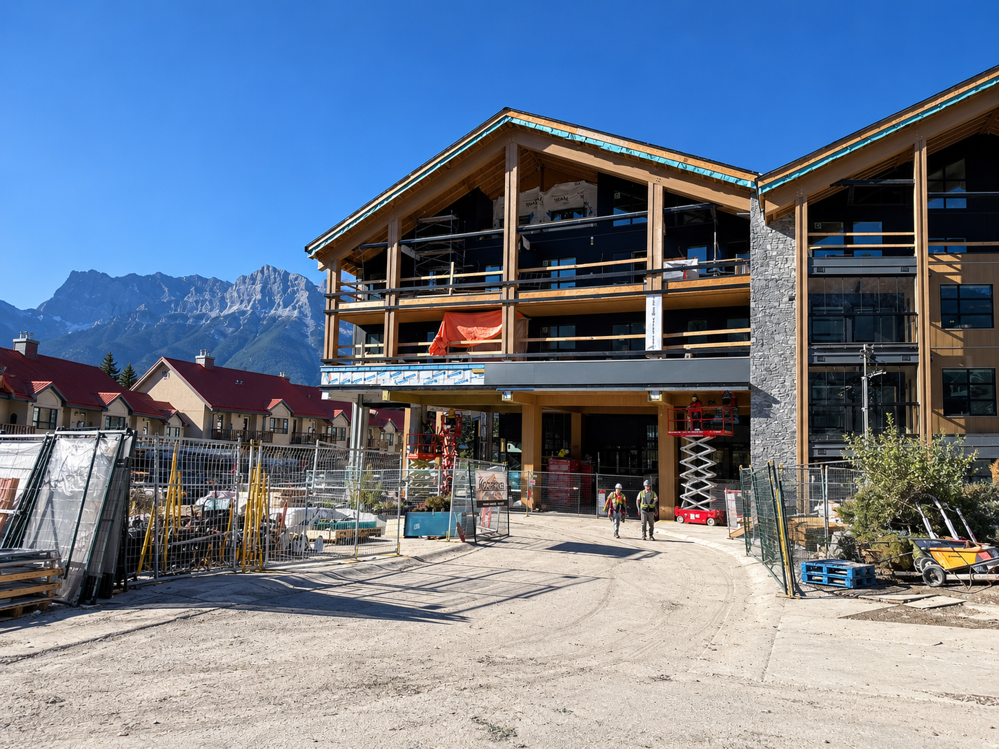 Building currently under construction.