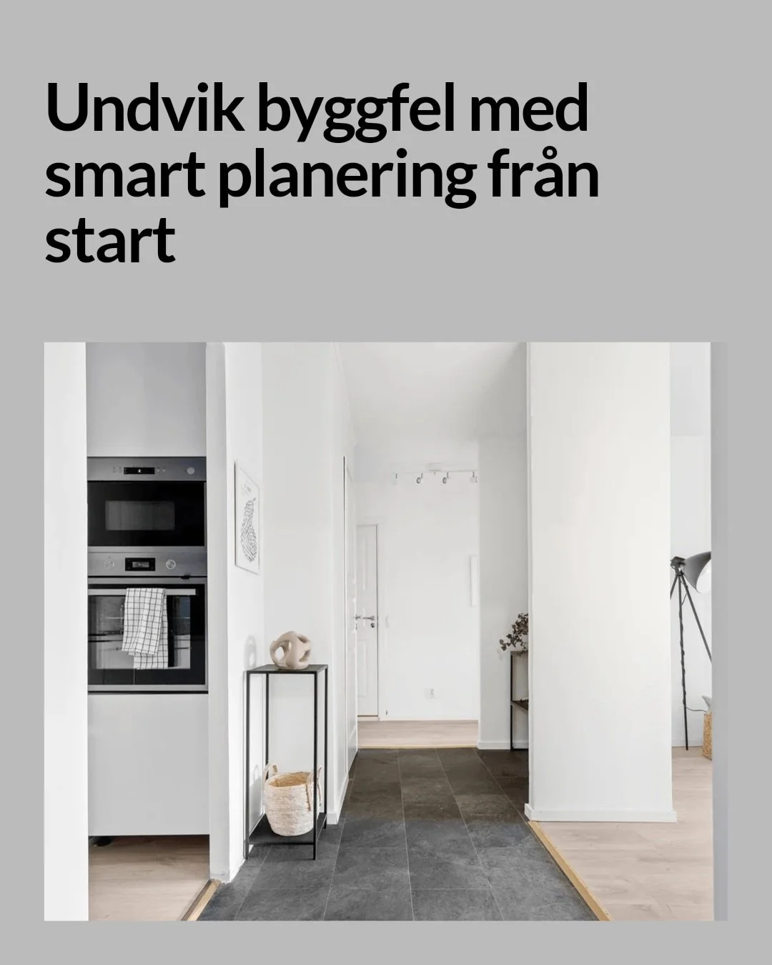 Vanliga fallgropar i byggprocessen kan undvikas &ndash; allt b&ouml;rjar med smart planering.

Genom att t&auml;nka igenom varje steg fr&aring;n b&ouml;rjan, v&auml;lja r&auml;tt material och samarbeta med certifierade hantverkare skapar du f&ouml;ru