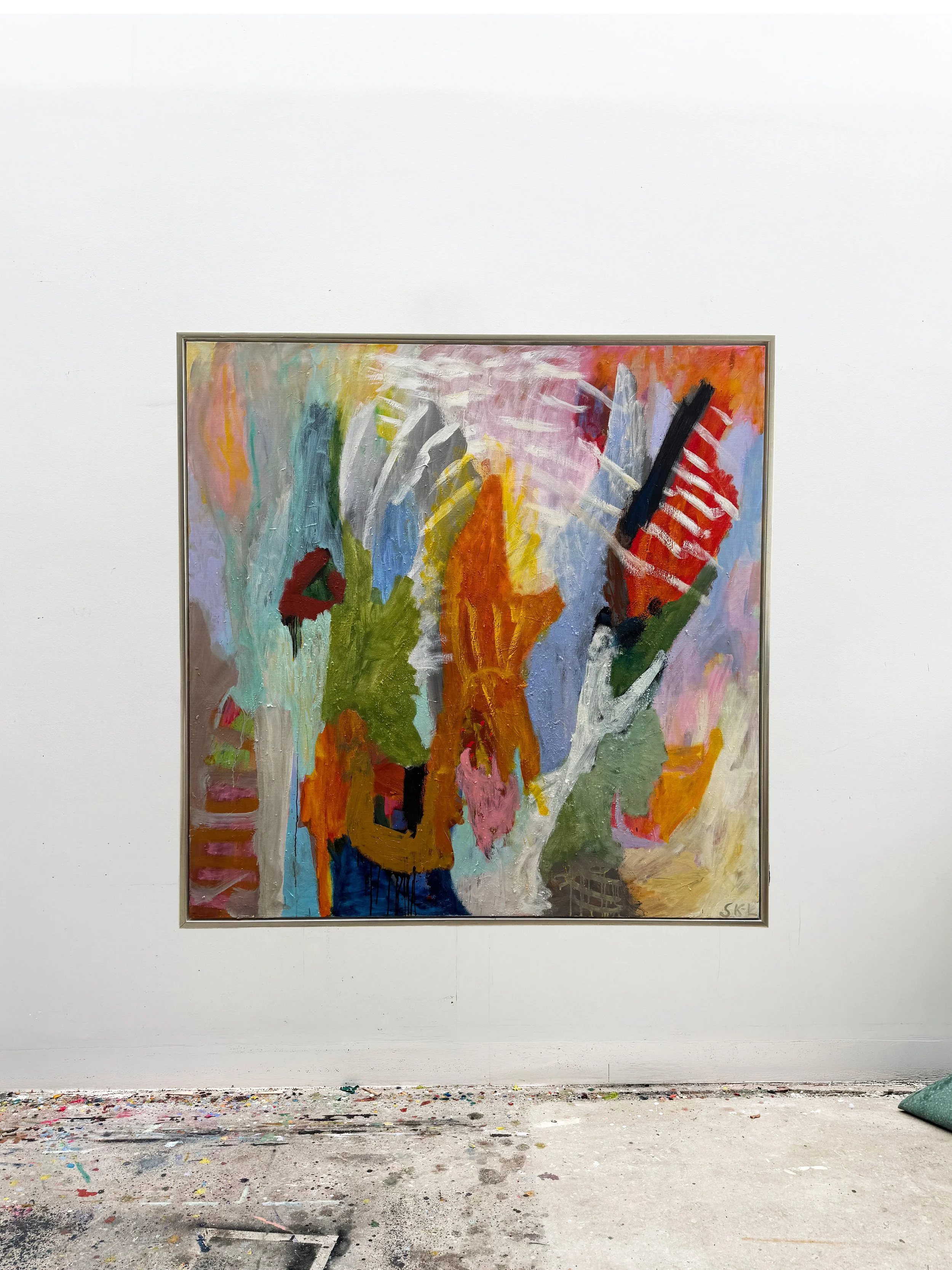 EXPANSION 
150x150 cm 