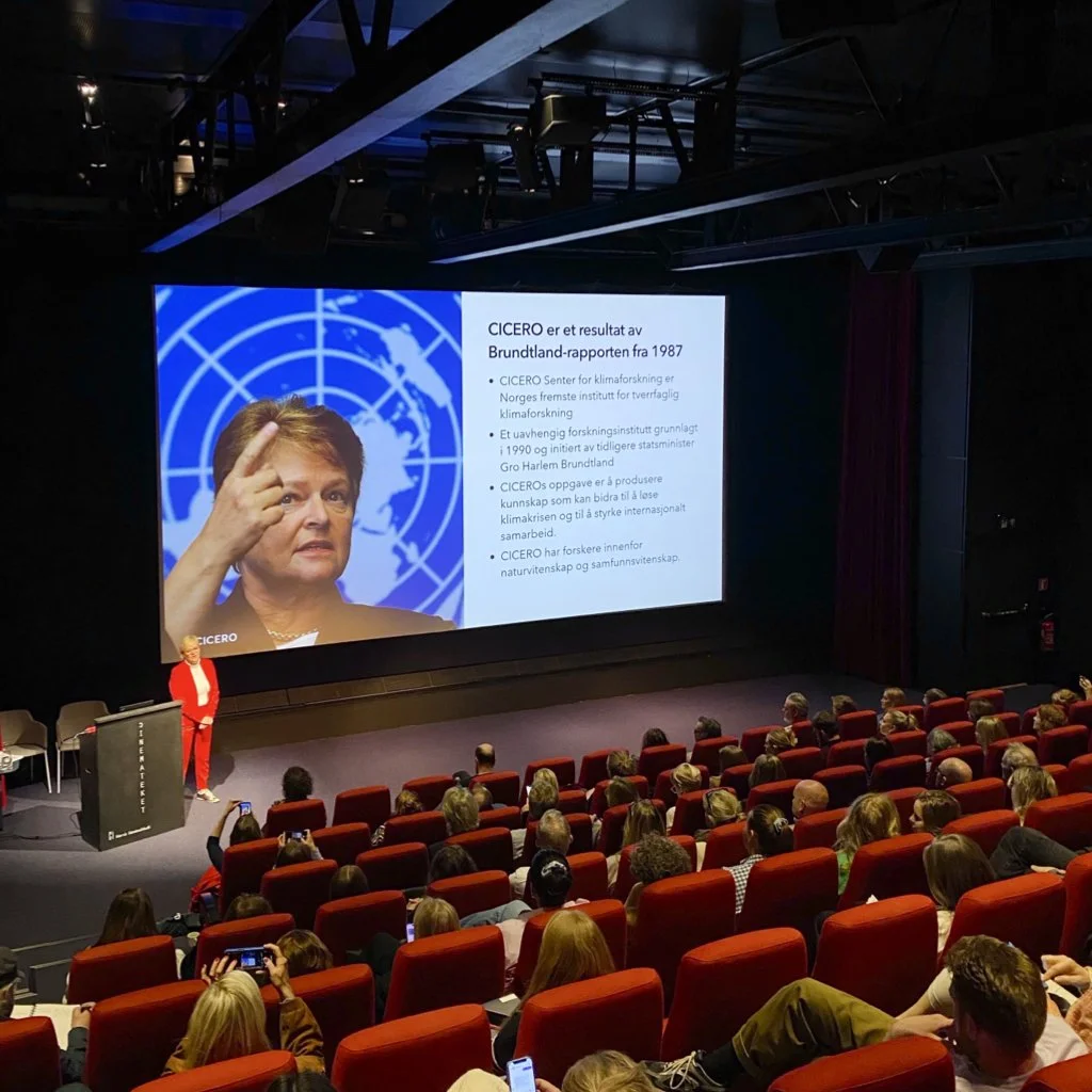 Green Production Summit for Film and TV productions at the Norwegian Film Institute (NFI)