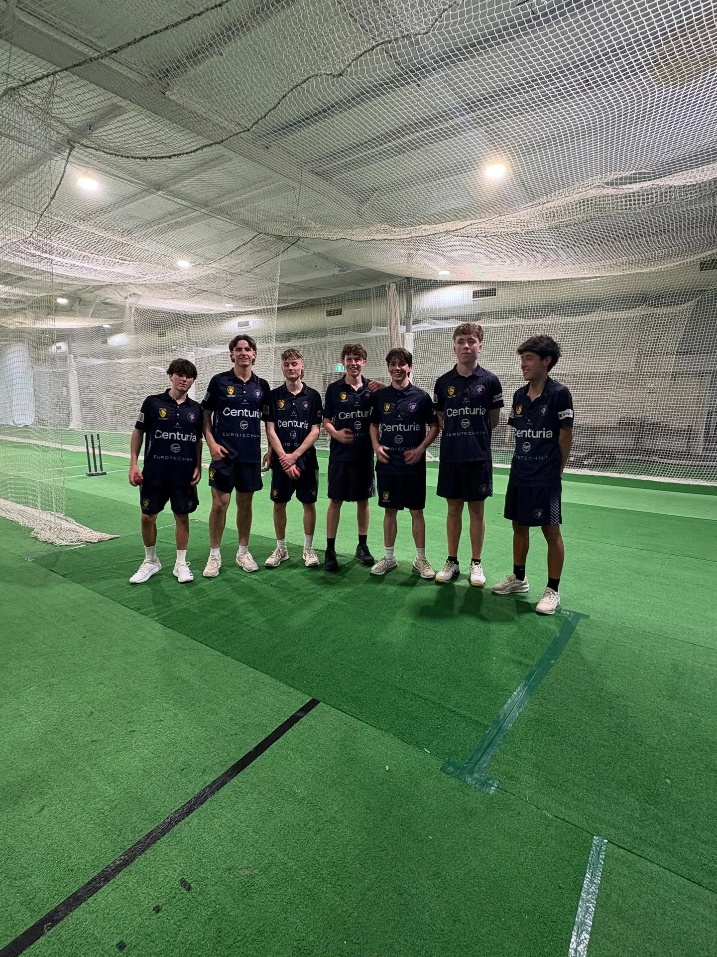 U17s back at it! 💙⚪ Pre-season training today, hungry, focused, and pumped to be back together. A few fresh trims, plenty of banter, and a big season ahead. Welcome back boys!