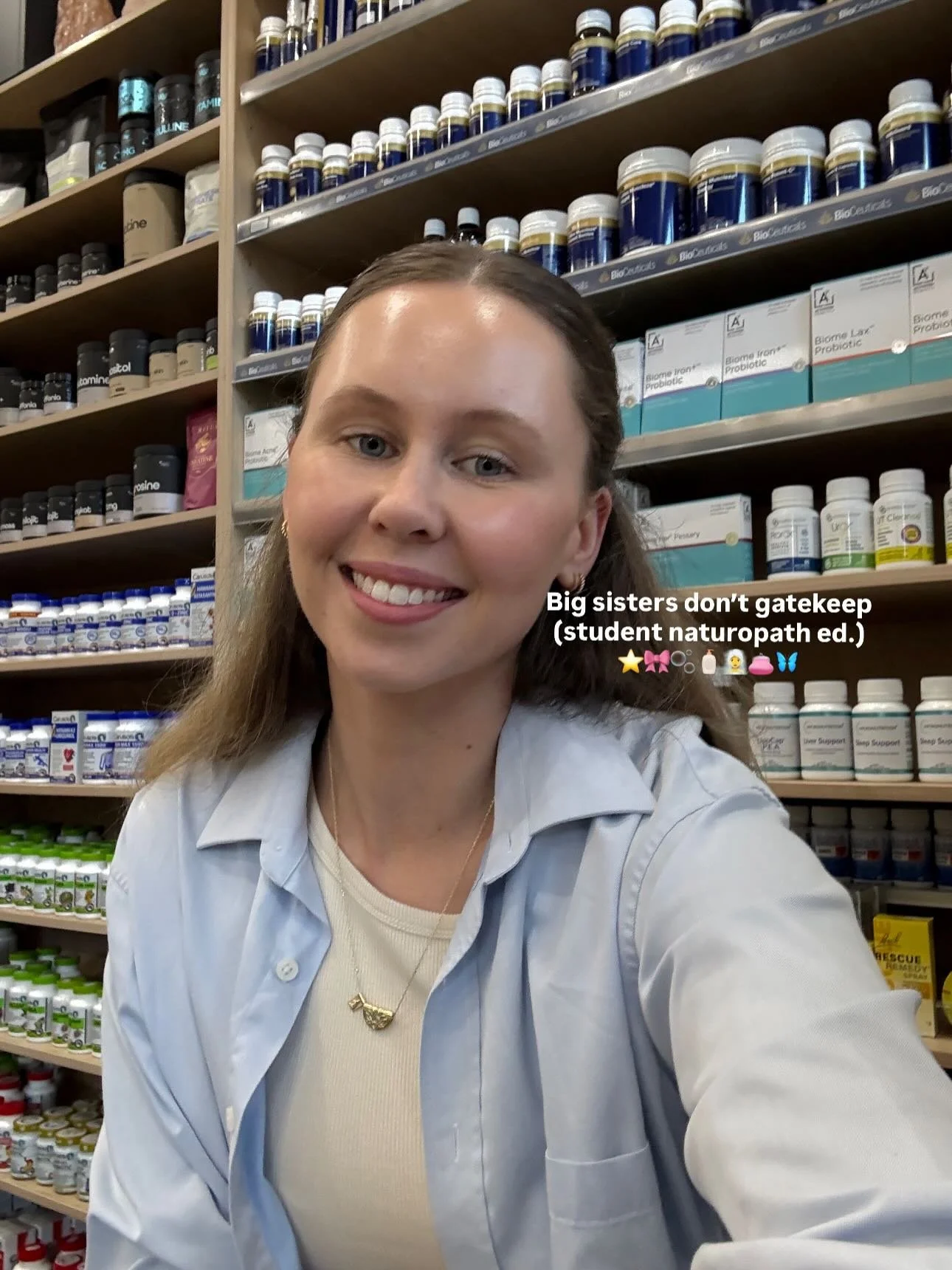 This is my application to be your naturopathic big sister 🧚🏼😘💖

Do you want a part 2?! ⭐️

#nogatekeeping #naturopathy #wellness #holistichealth #sisterhood