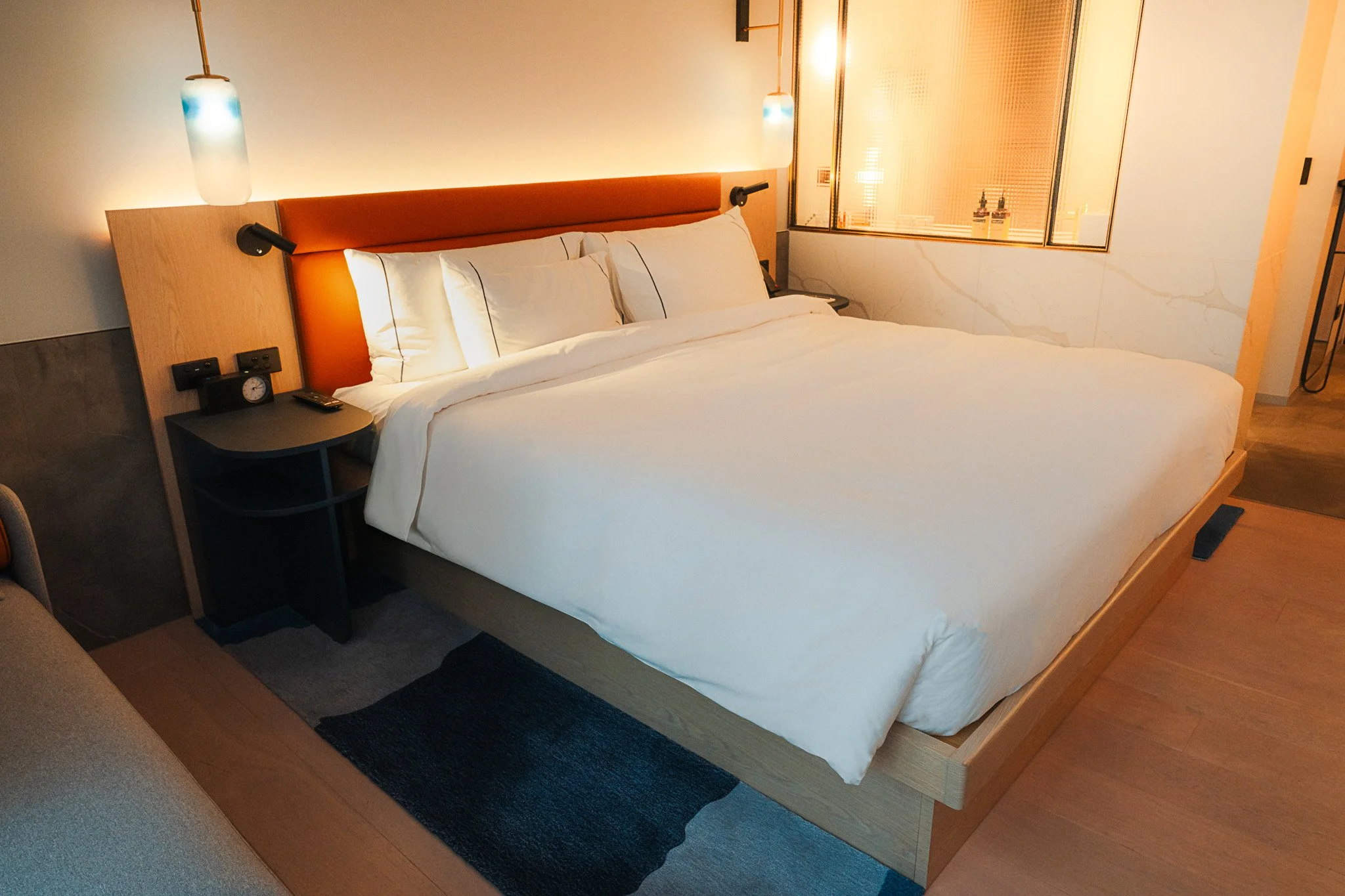 Lanson Place Melbourne boutique hotel room – moody lifestyle and design photography