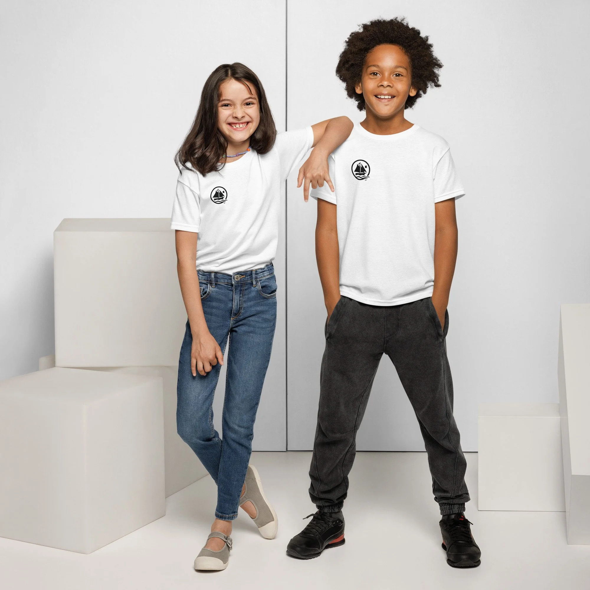 Kids Packet Boat Seal Tee