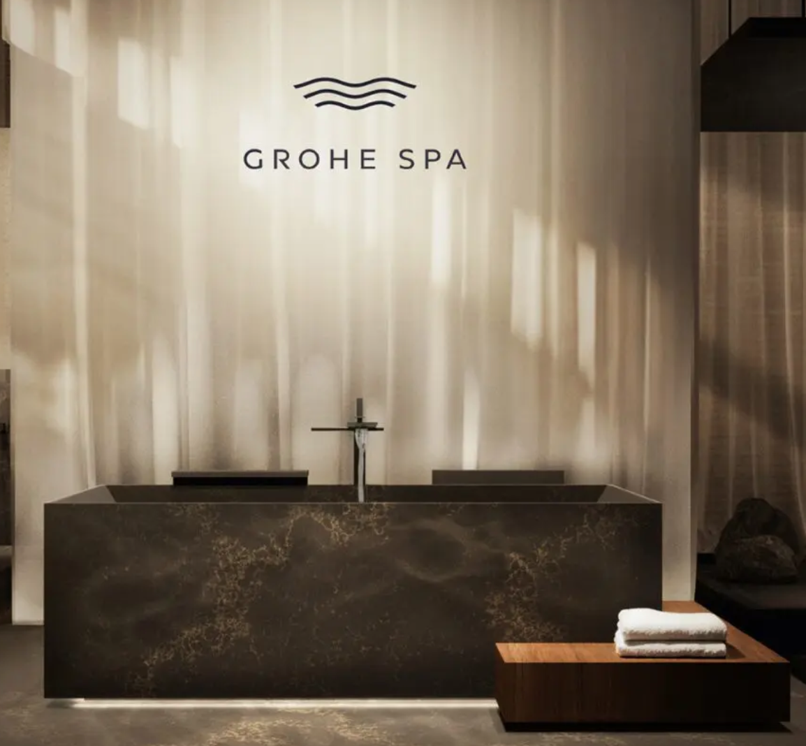 Media communication for GROHE SPA during Milan Design Week 2026
