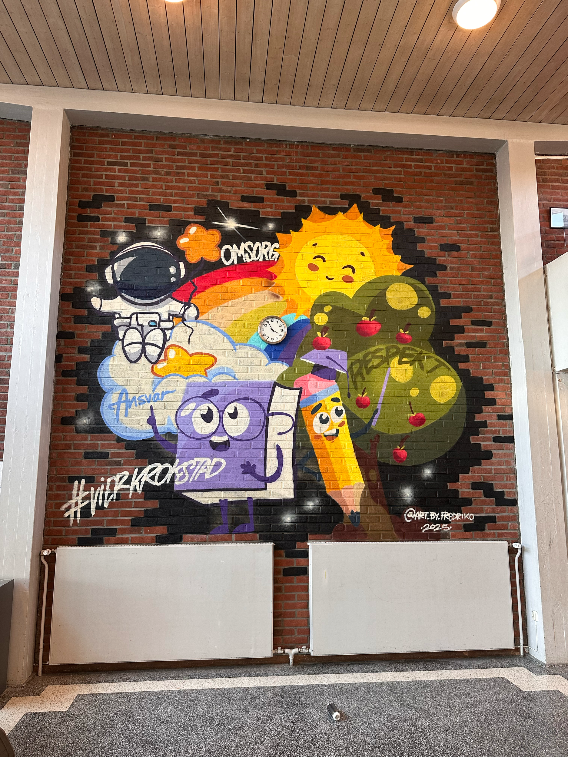 Krokstad Skole i Krokstadelva 