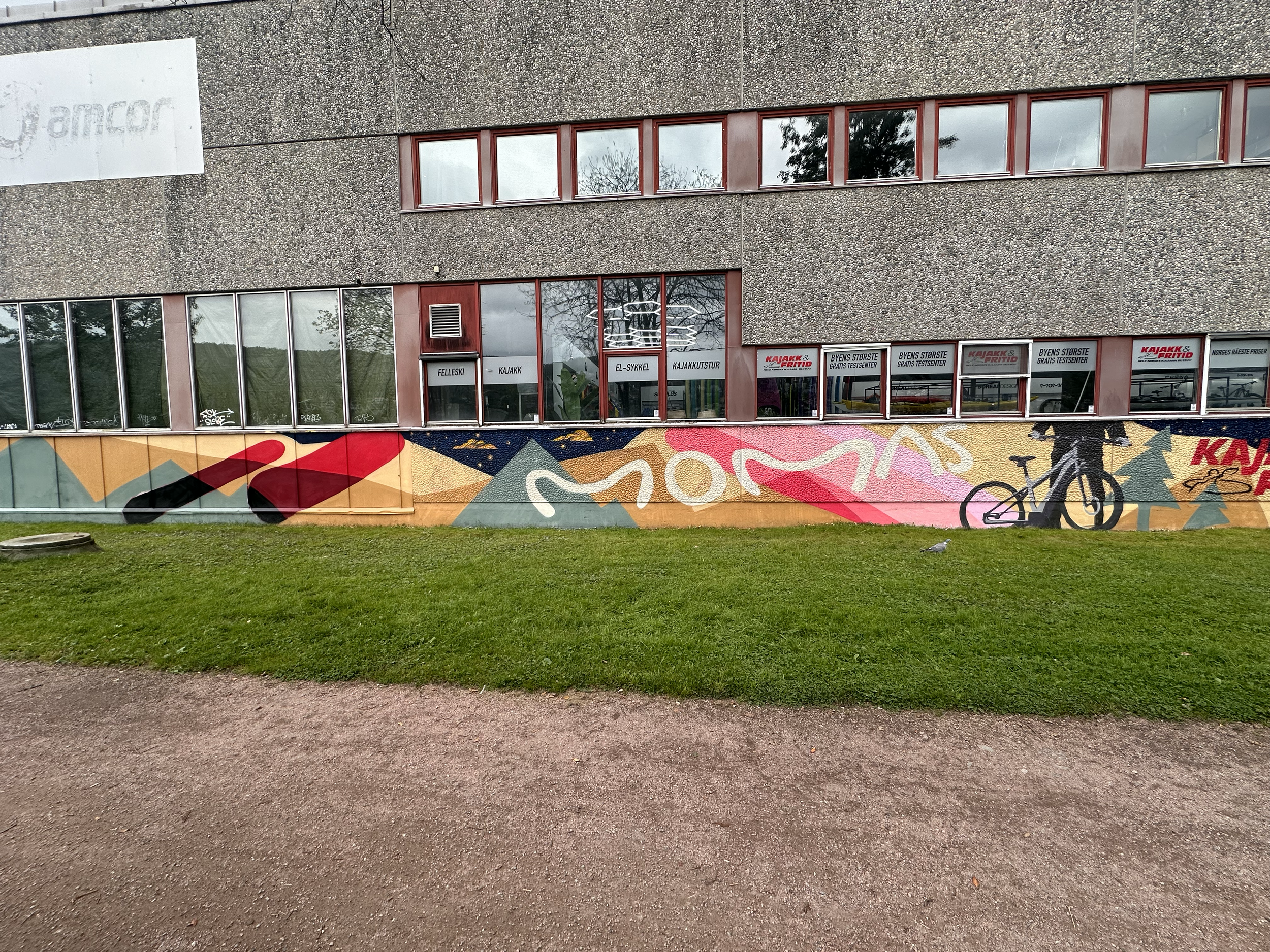 Fasade Kajakk & Fritid avd. Drammen 