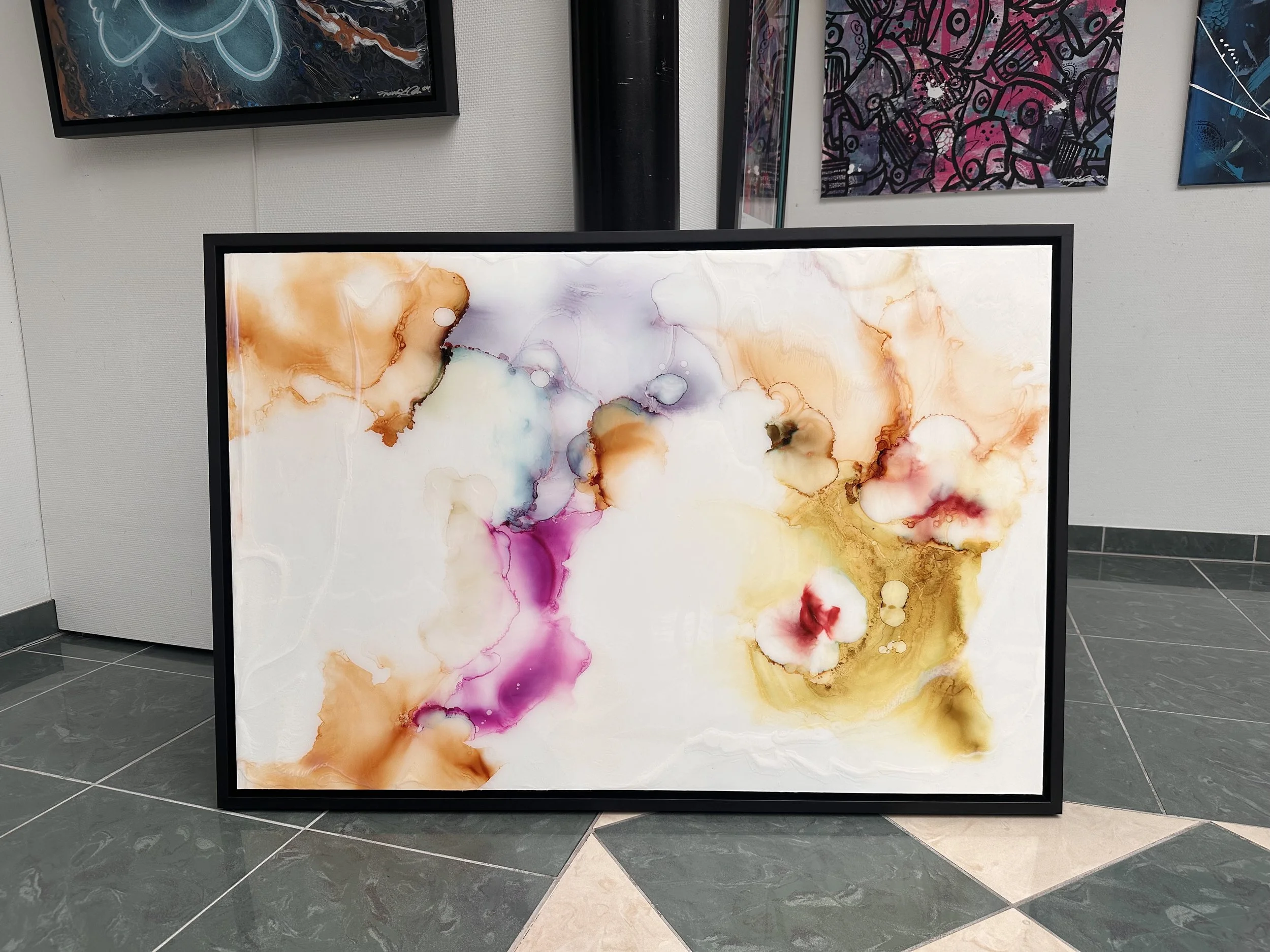 Abstrakt alchol ink / Tilgjengelig