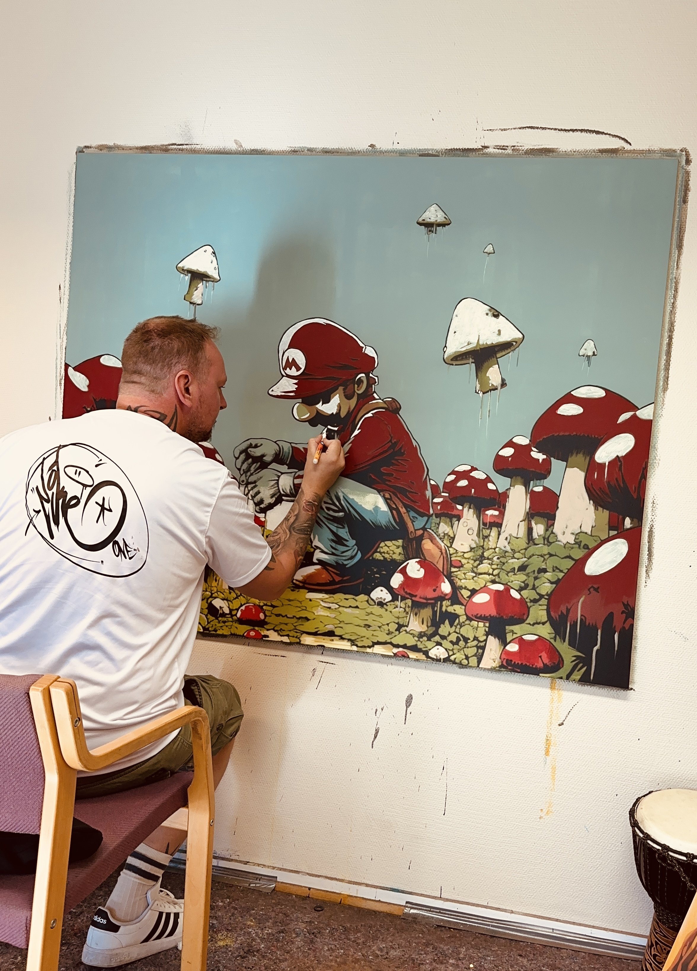 Mario Shroom / Solgt