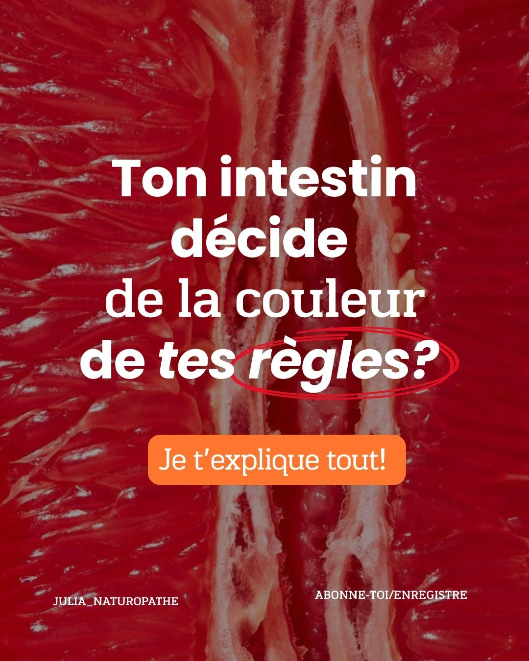 O&ugrave; l'inverse?..

 C'est l&agrave; o&ugrave; r&eacute;side l'importance d'une compr&eacute;hension globale de ton corps : tout peut &ecirc;tre cause ou cons&eacute;quence. On a tendance &agrave; segmenter nos sympt&ocirc;mes, mais la couleur de