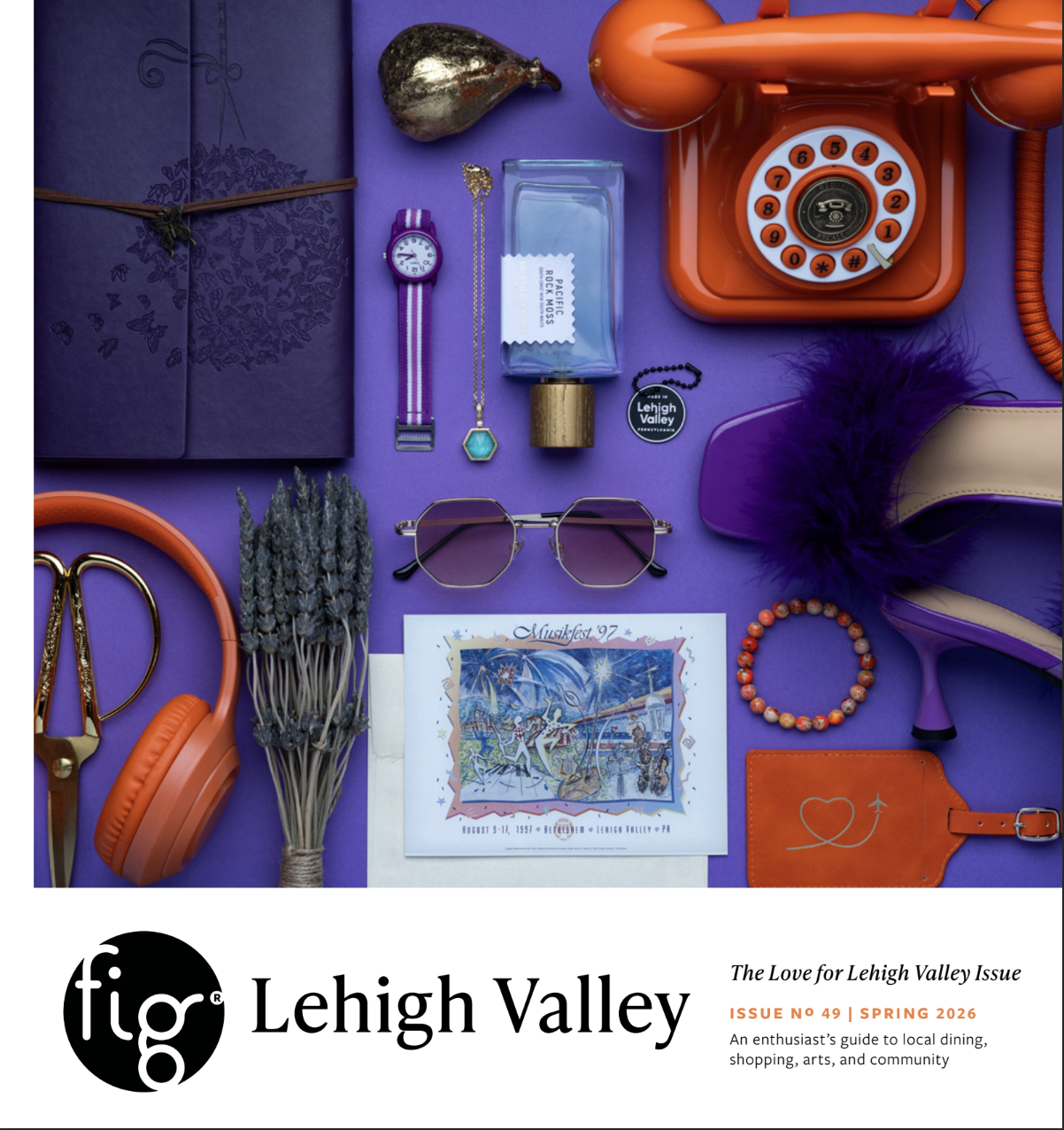 Dr. Pavan Patel of Clear Path Headache and Concussion Clinic in Quakertown featured on the cover of Fig Magazine.