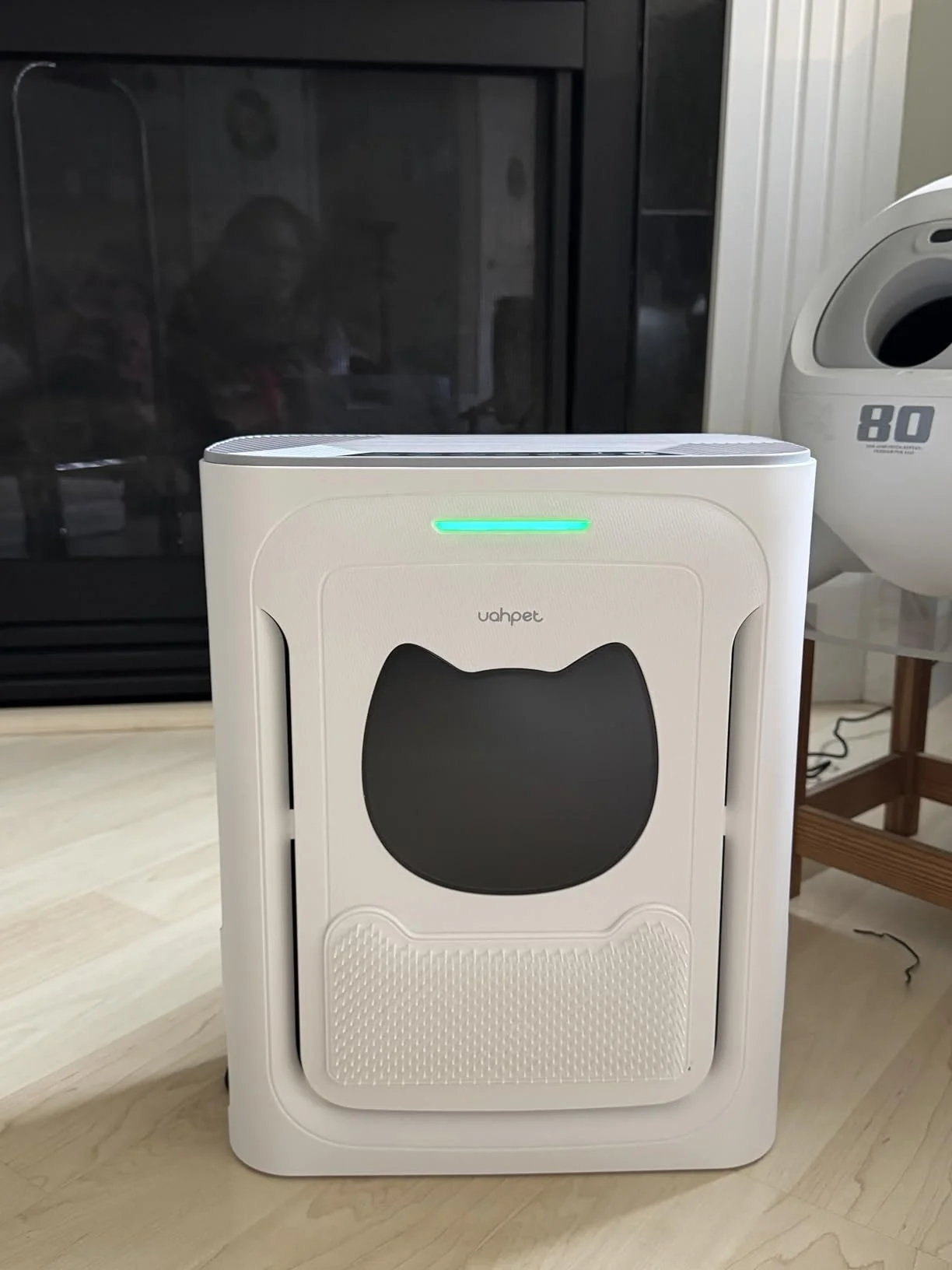 An air purifier designed specifically for a pet home to keep air clean and fresh and collect pet hair