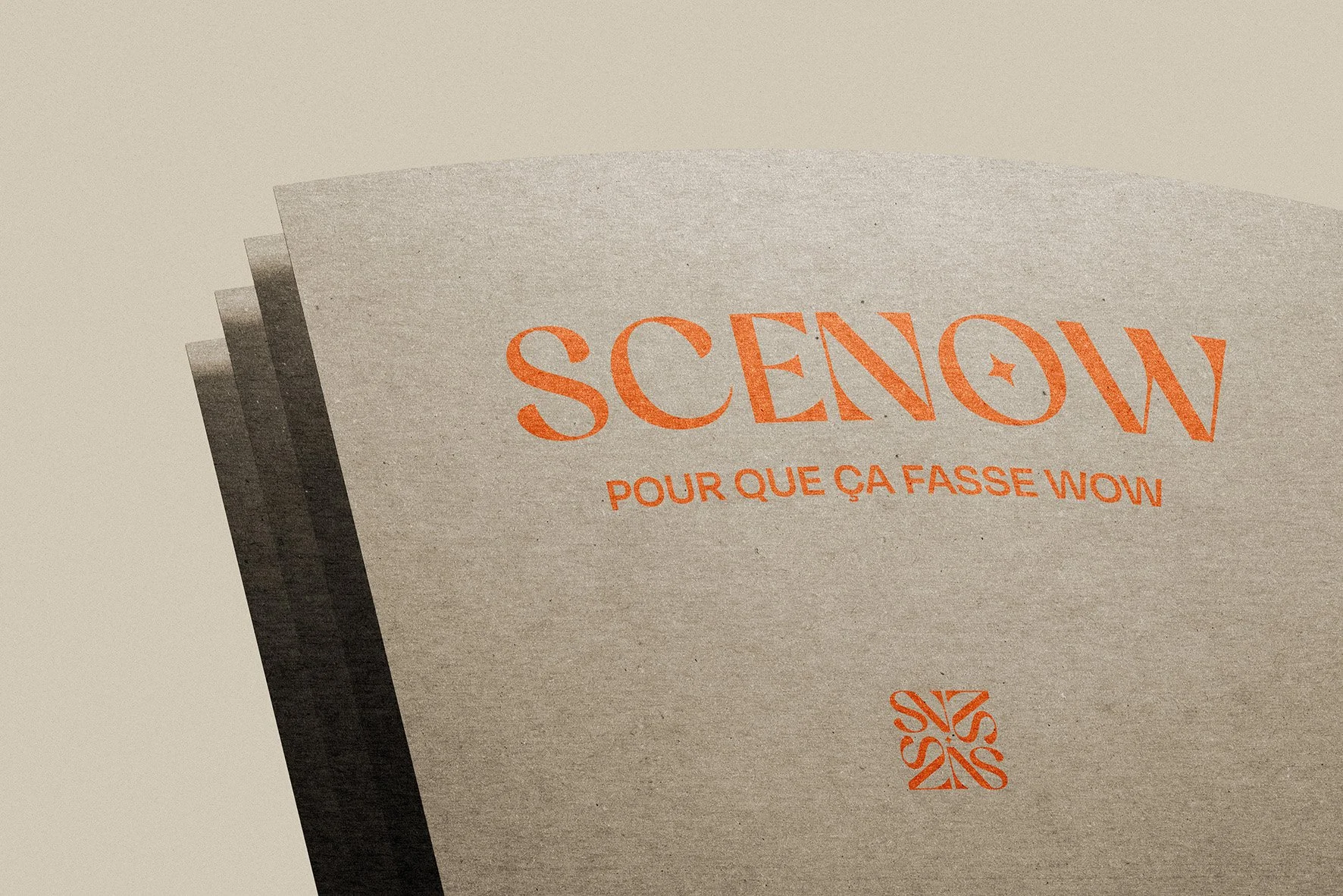 Identité visuelle - Scenow