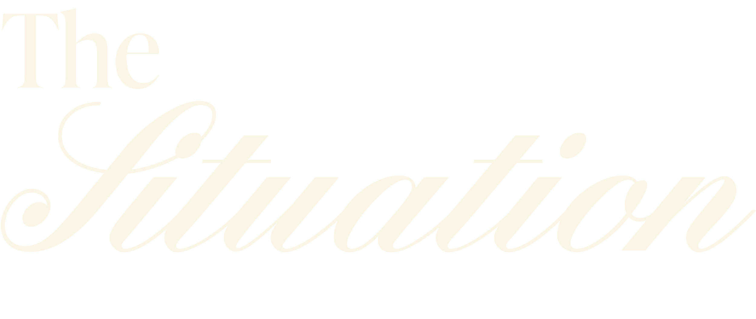 Text reading 'The Littuation' in a stylized font on a black background.