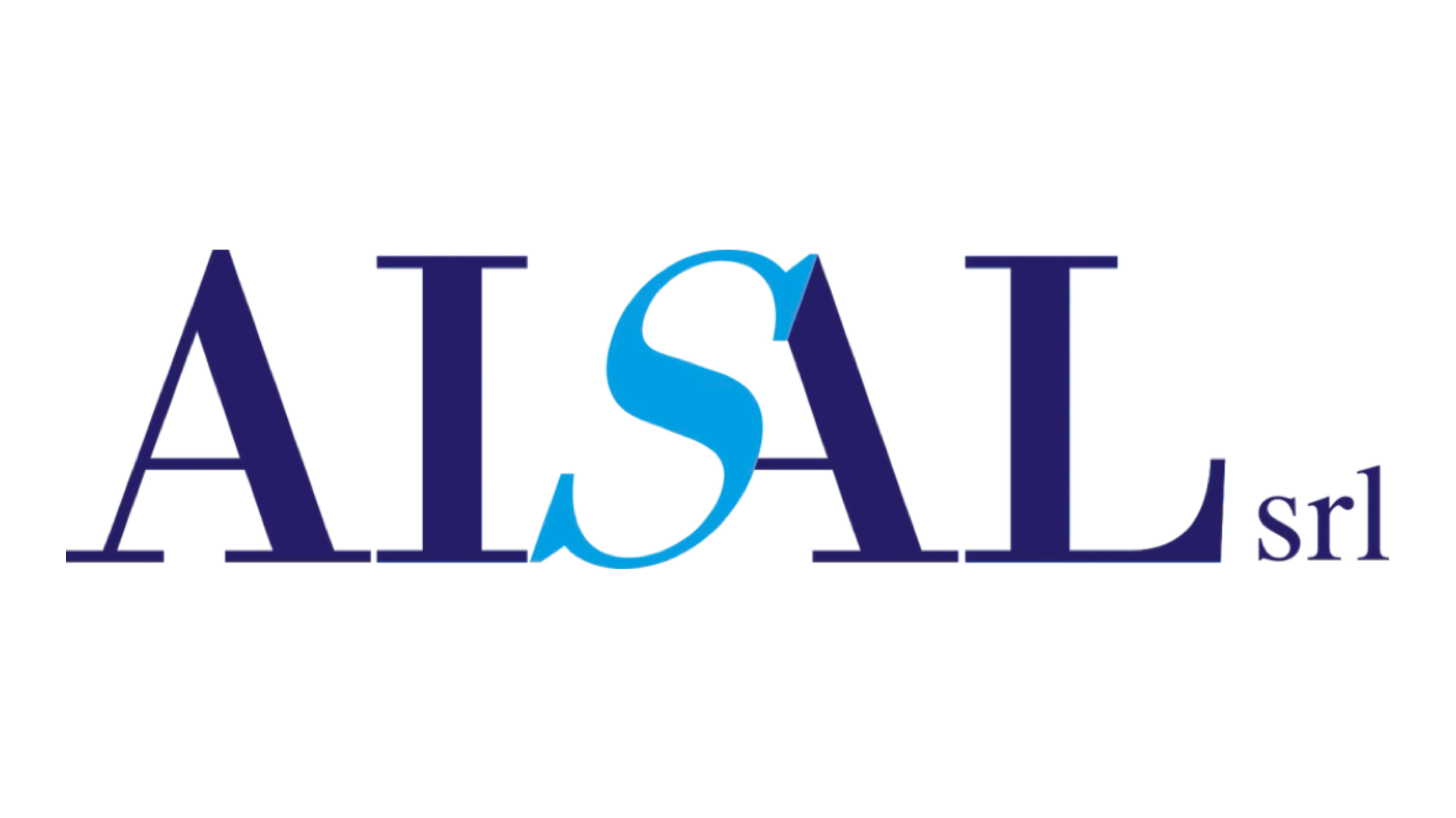 The word "AI" in large blue letters with the text "sr" in smaller blue letters underneath.