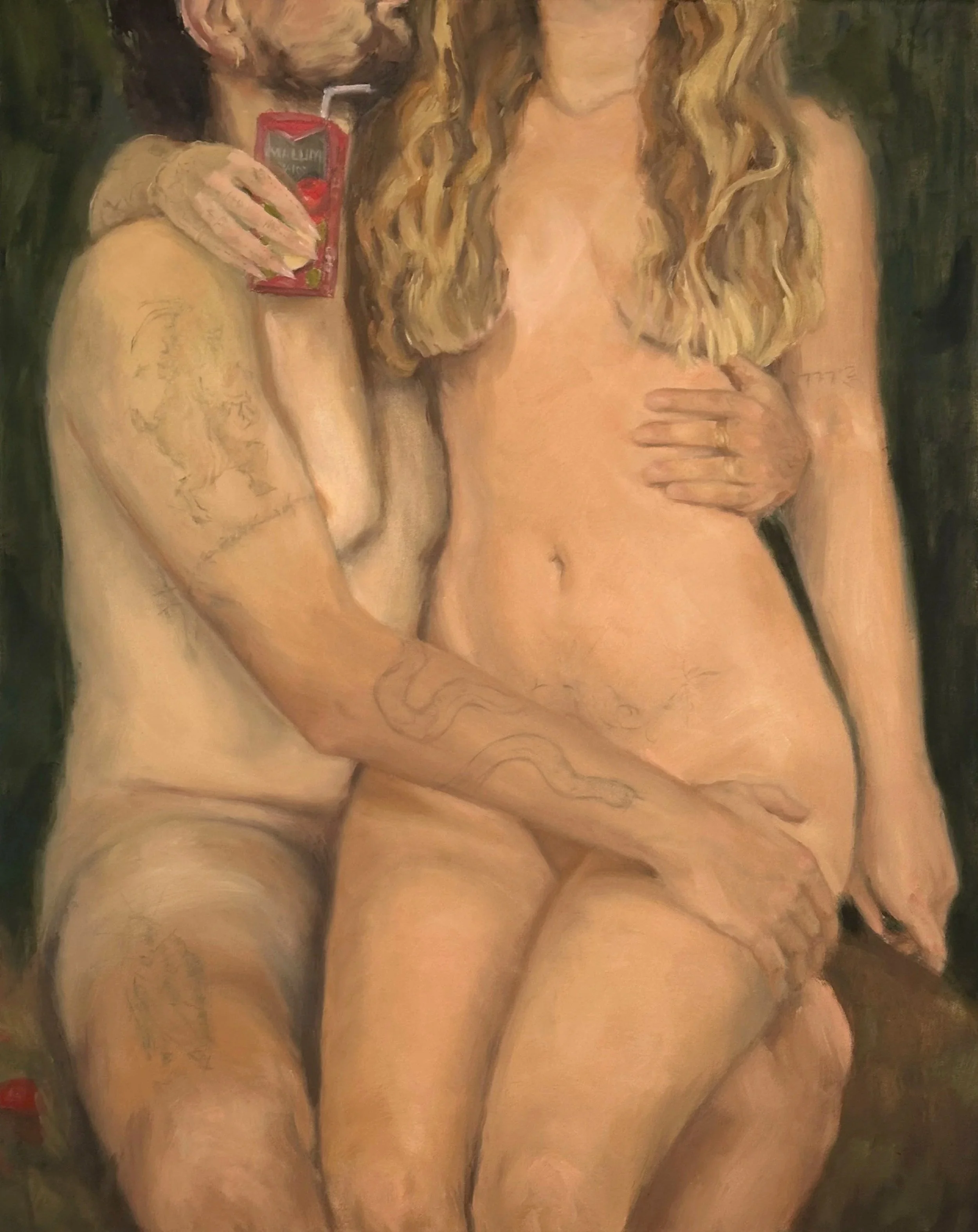 An Apple a Day, 2025
Oil on Canvas
70 x 87,5 cm.