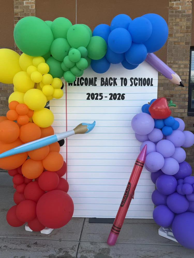 Balloon decor sample