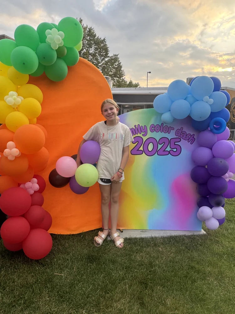 Balloon decor sample