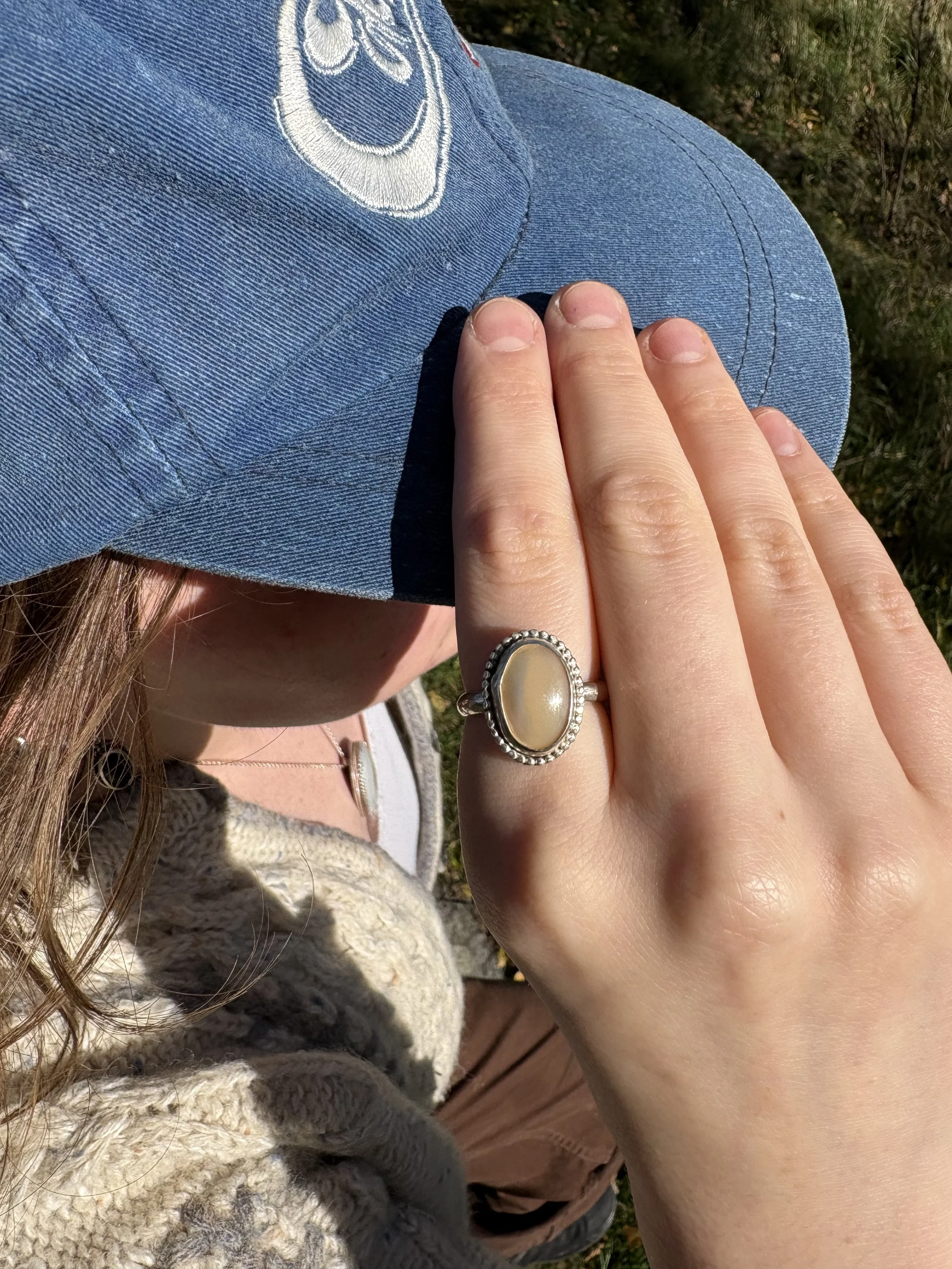 Mother of Pearl ring