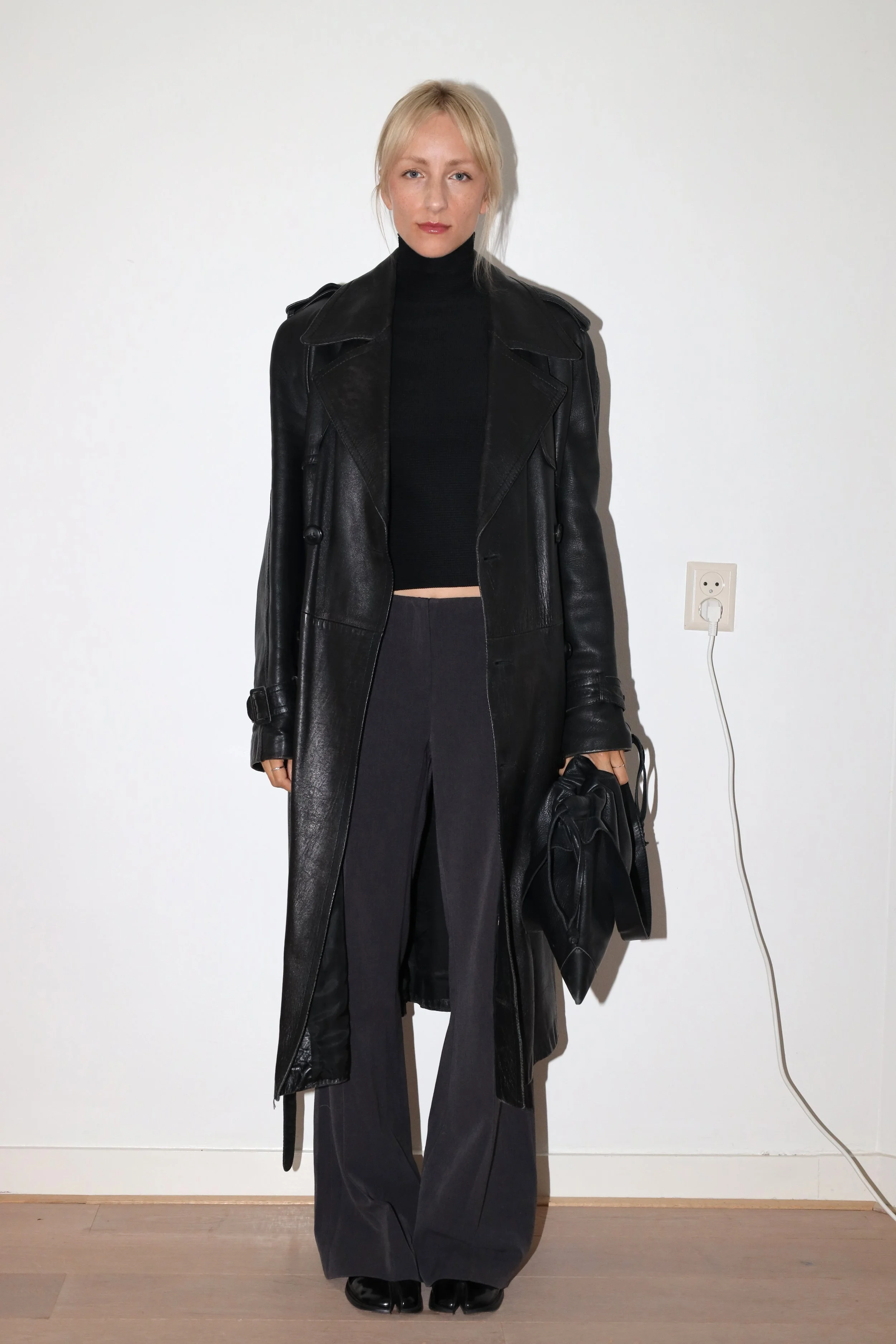 LONG LEATHER JACKET