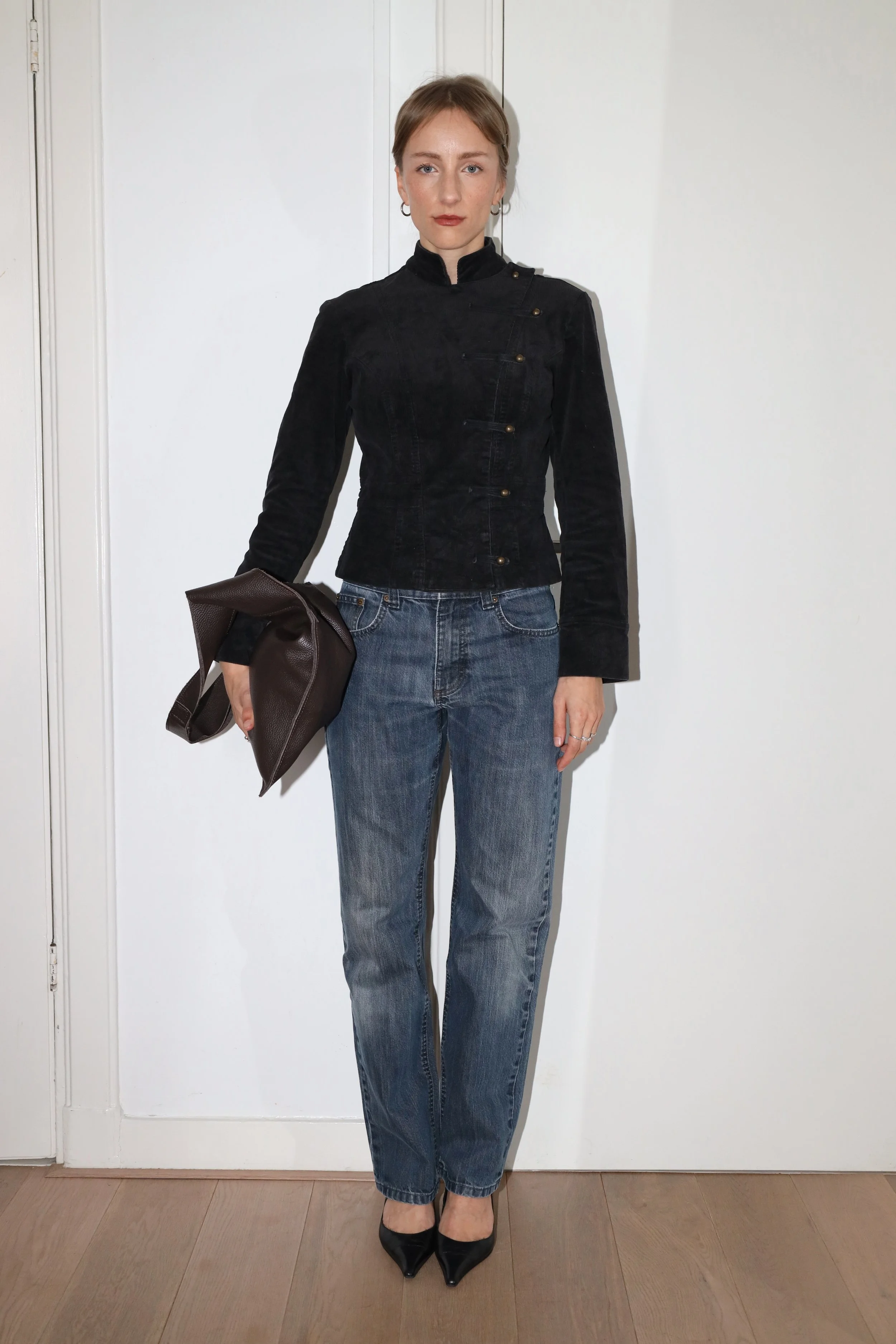 CORDUROY MILITARY JACKET