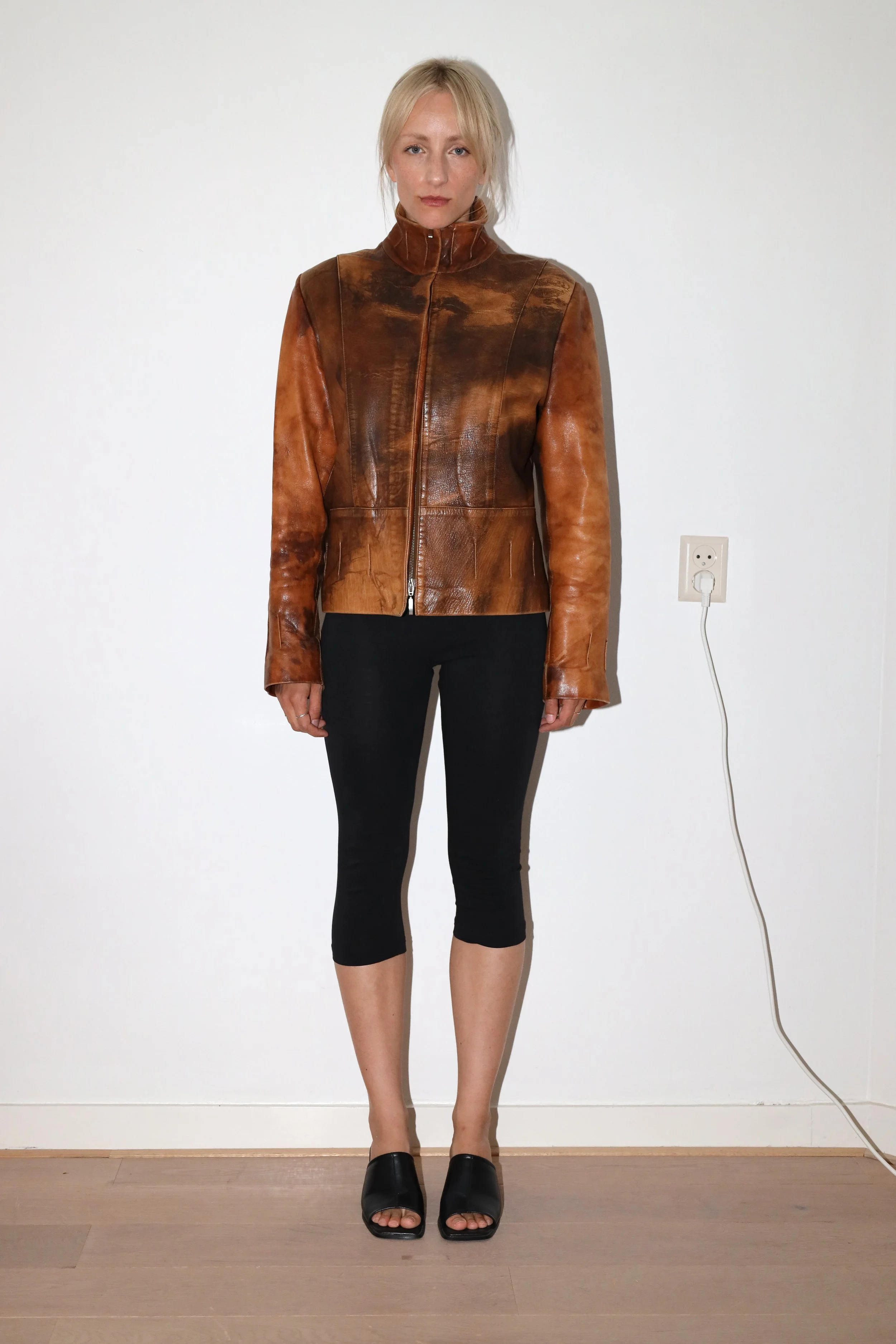 PATINA LEATHER JACKET