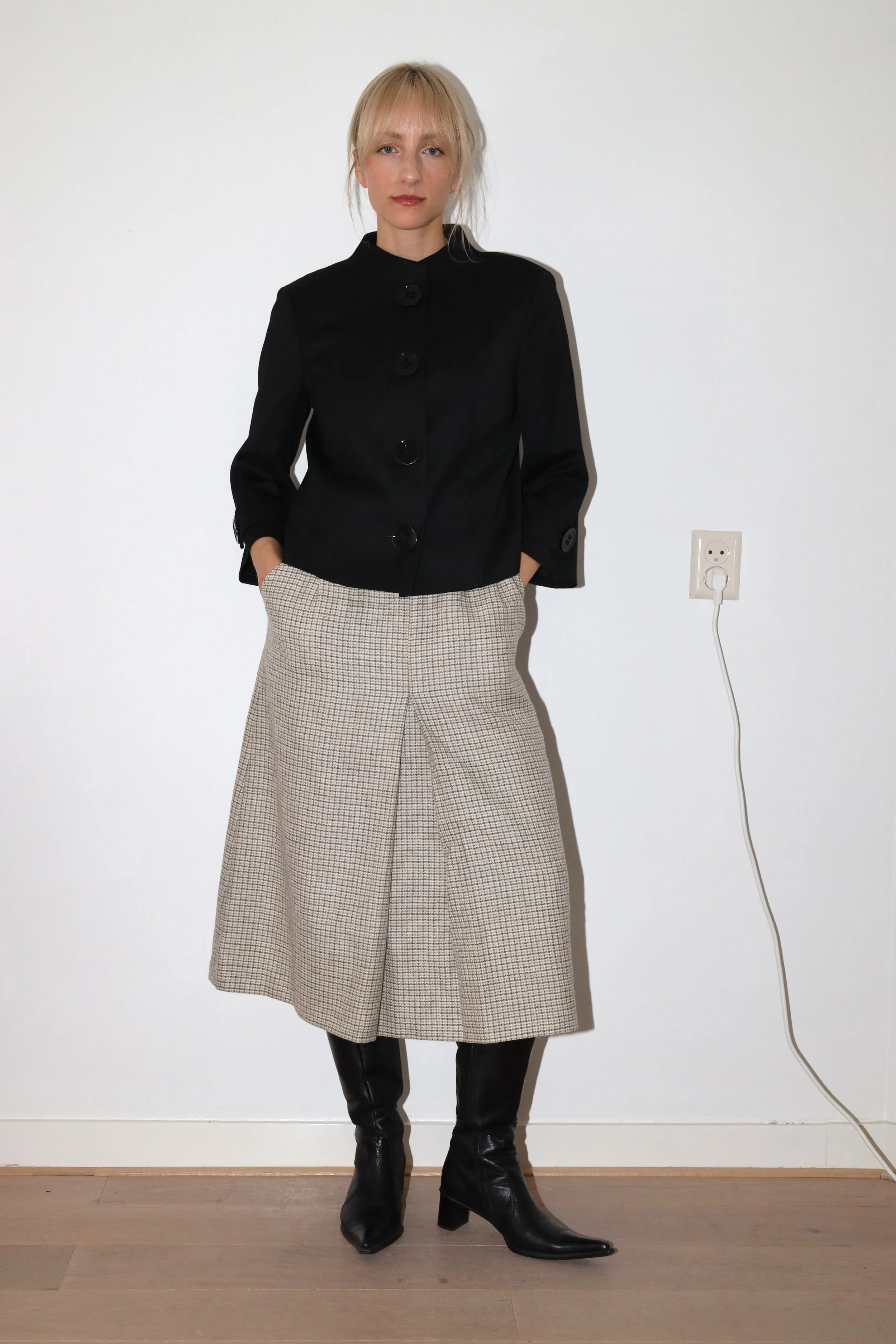 WOOL SKIRT
