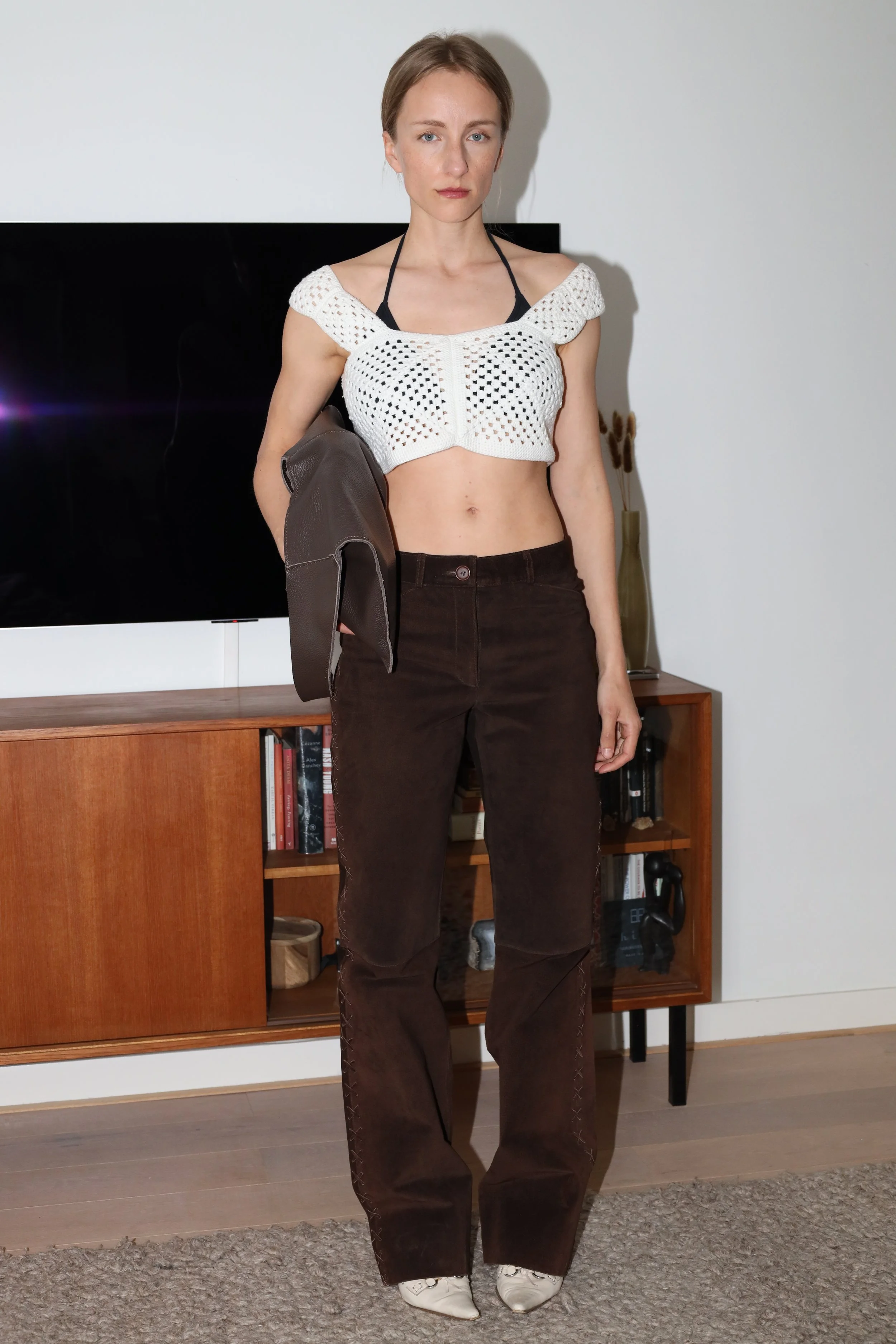 LEATHER BELL BOTTOMS
