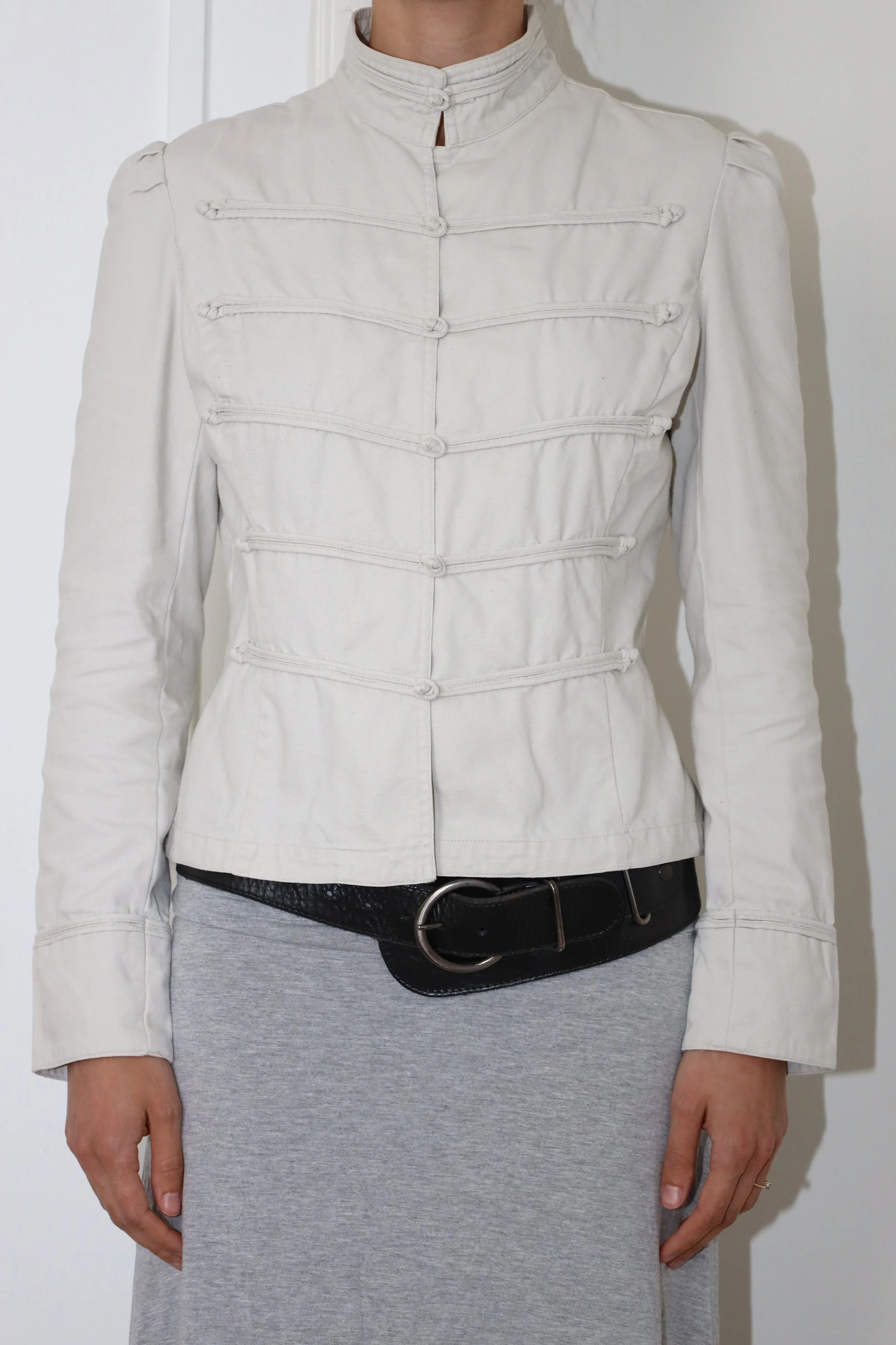 LEATHER RING BELT