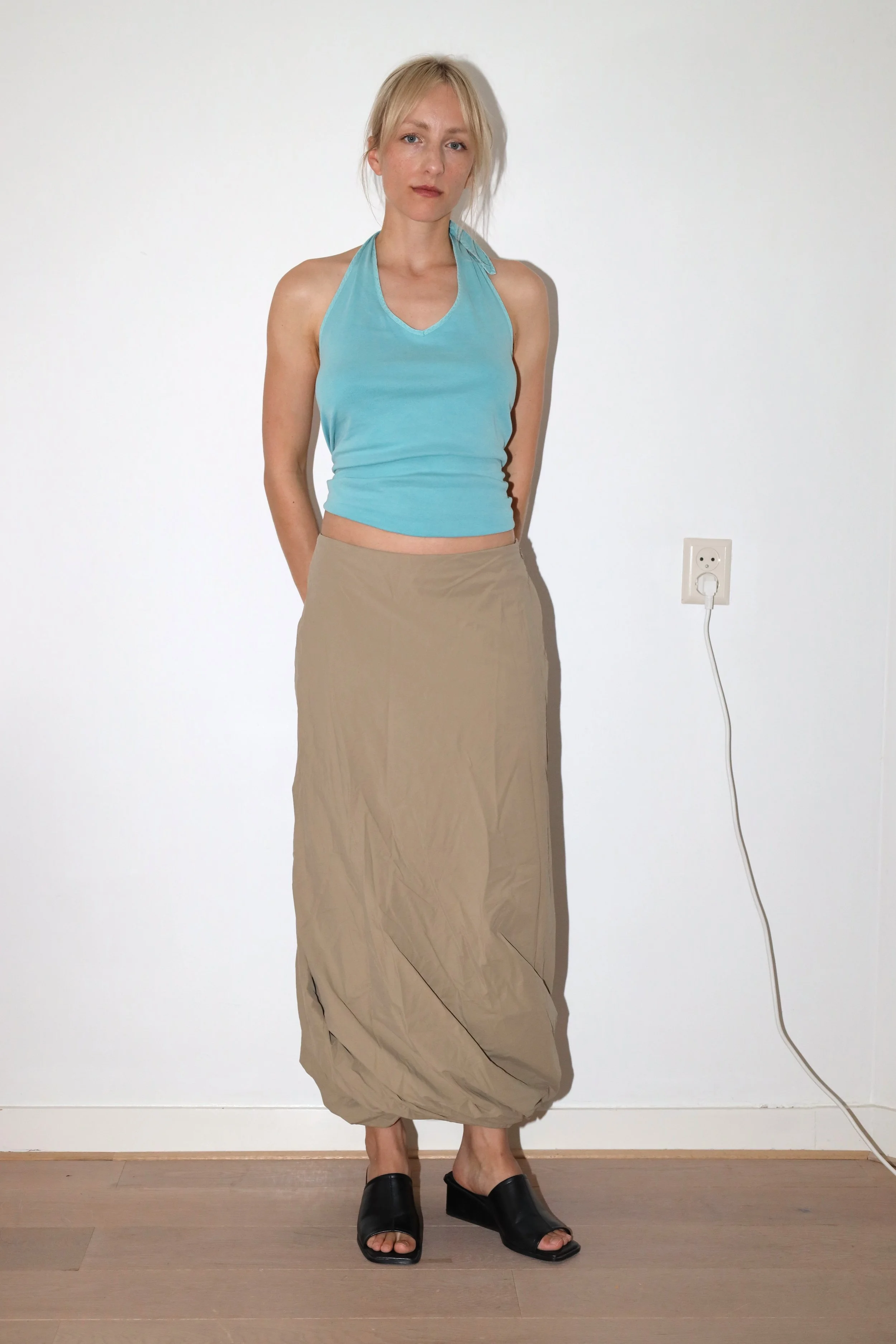 BUBBLE MAXI SKIRT