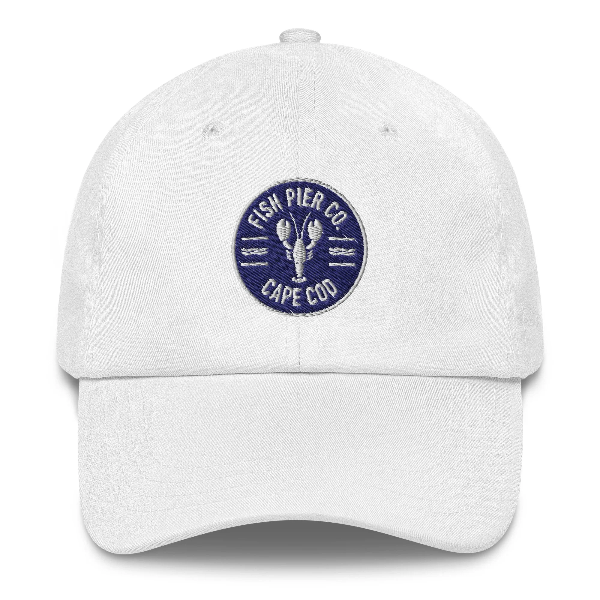 Fish Pier Co. Embroidered Logo "Dad hat" (Multiple Colors)
