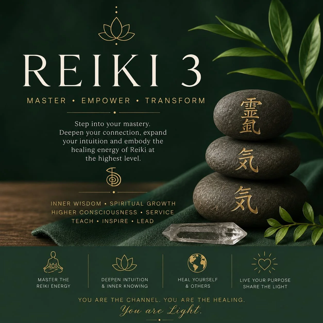 Reiki 3} September 26th & 27th