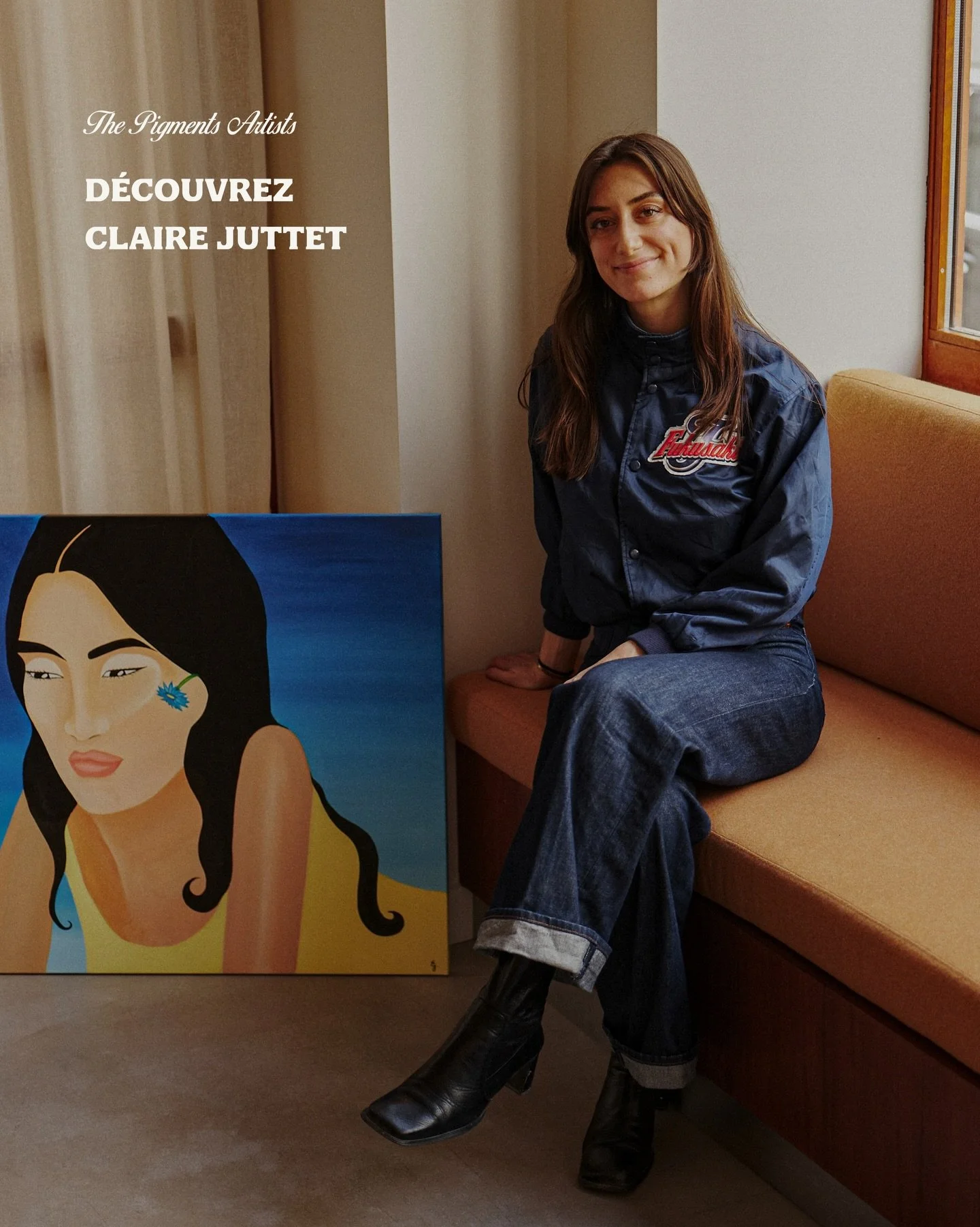 Meet @claire_juttet for your first guided session at Pigments. 

The Artist&rsquo;s Palette. 
26th February at 8pm.