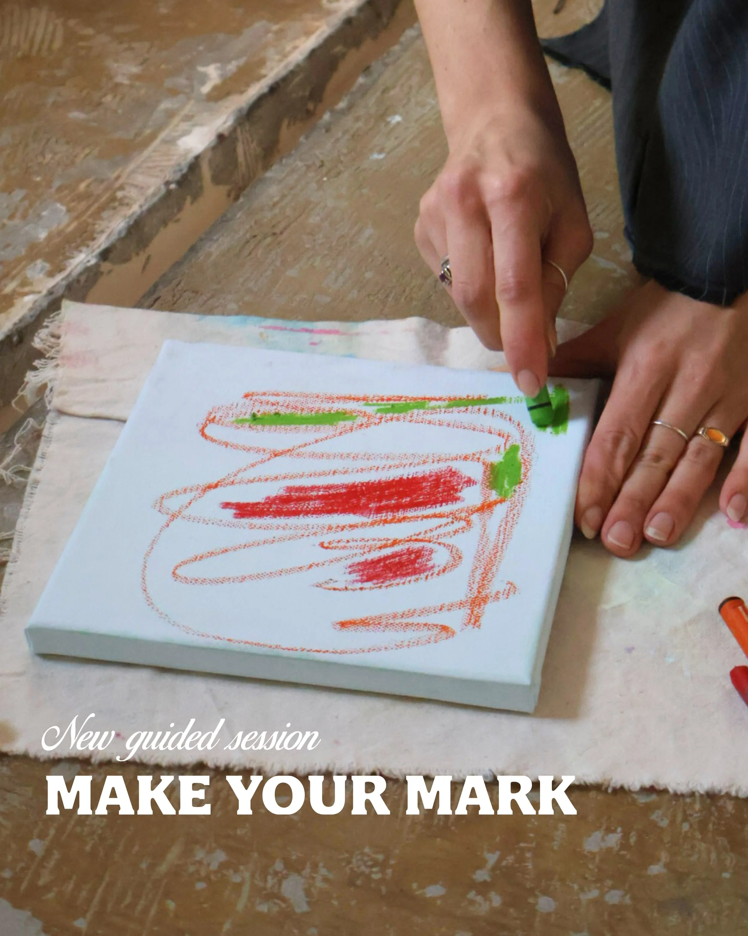 Une id&eacute;e cr&eacute;ative en t&ecirc;te ? Cette fois, c&rsquo;est vous qui choisissez ce que vous cr&eacute;ez.

Avec Make Your Mark, avancez sur votre projet personnel, &agrave; votre rythme sur une ou plusieurs sessions, accompagn&eacute; par