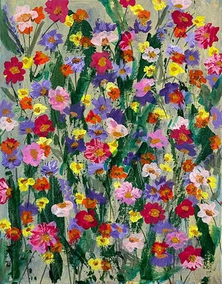 A Zillion Zinnias SOLD