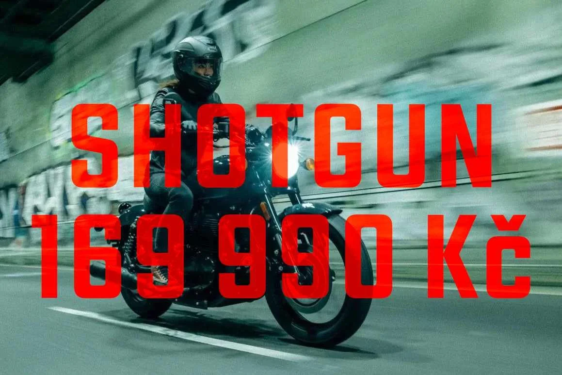 AKČNÍ CENA 169 990 Kč na Shotgun 650 – Sheet Metal Grey