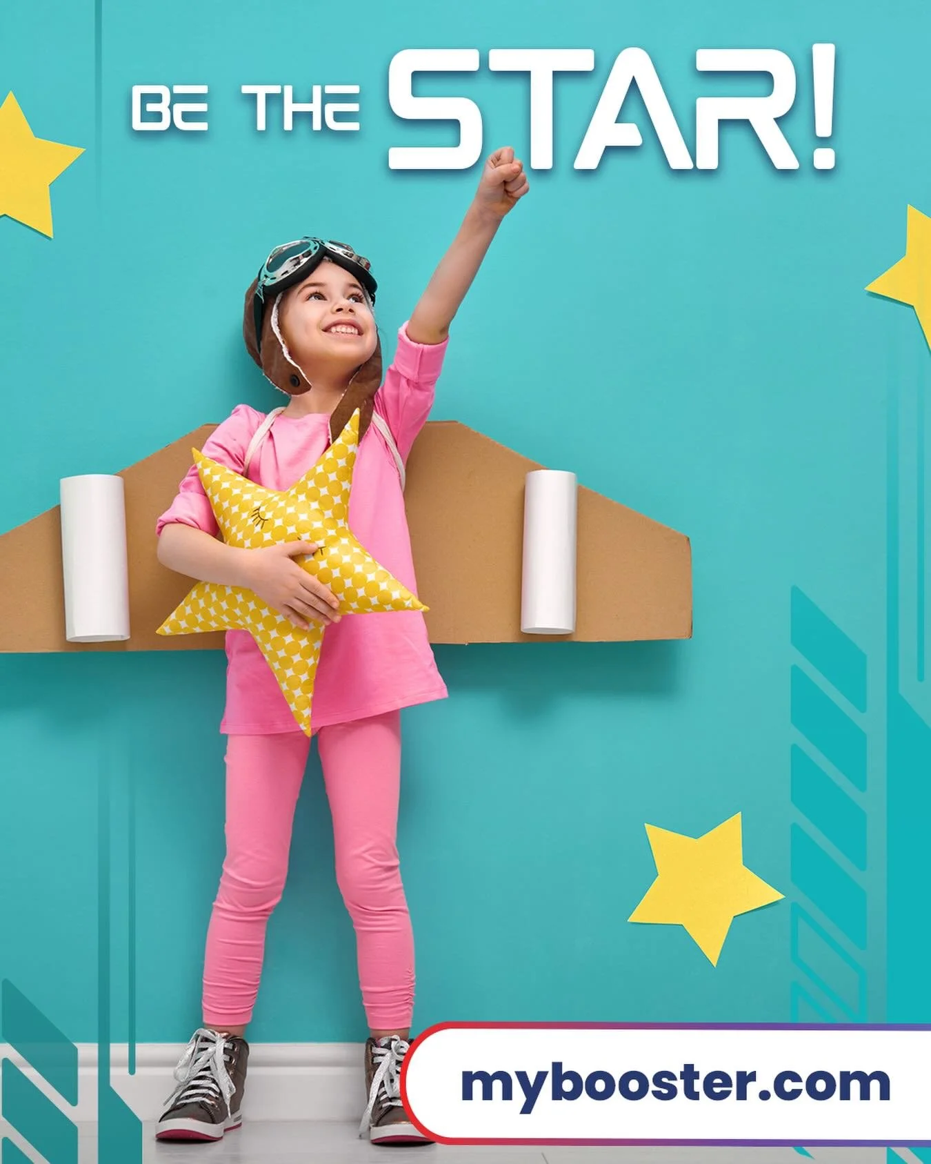 For today!

Your student can star 🤩 in a video with trickshot sensations Dude Perfect! 🏀 Just head to MyBooster.com and upload a photo. Then let the fun begin as you share with friends and family to support Swampscott Elementary Fun Run.