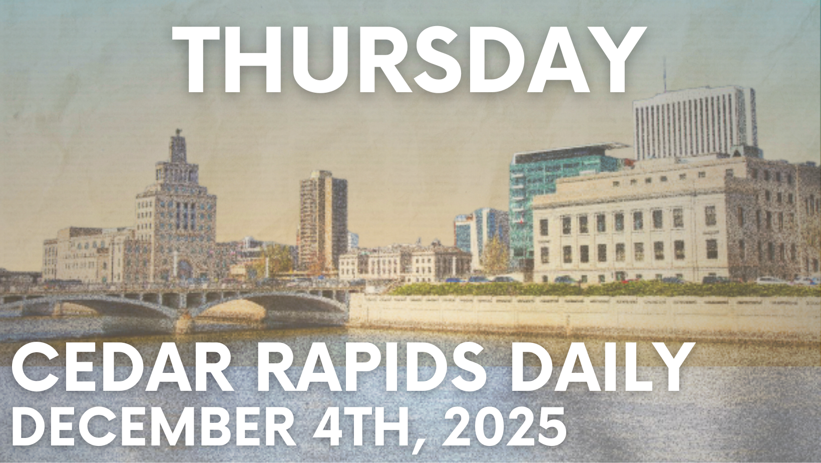 Events for Thursday, December 4th, 2025 