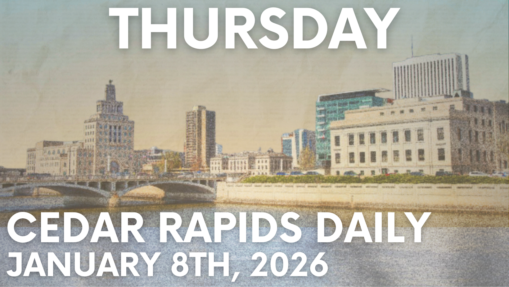 Events for Thursday, January 8th, 2026