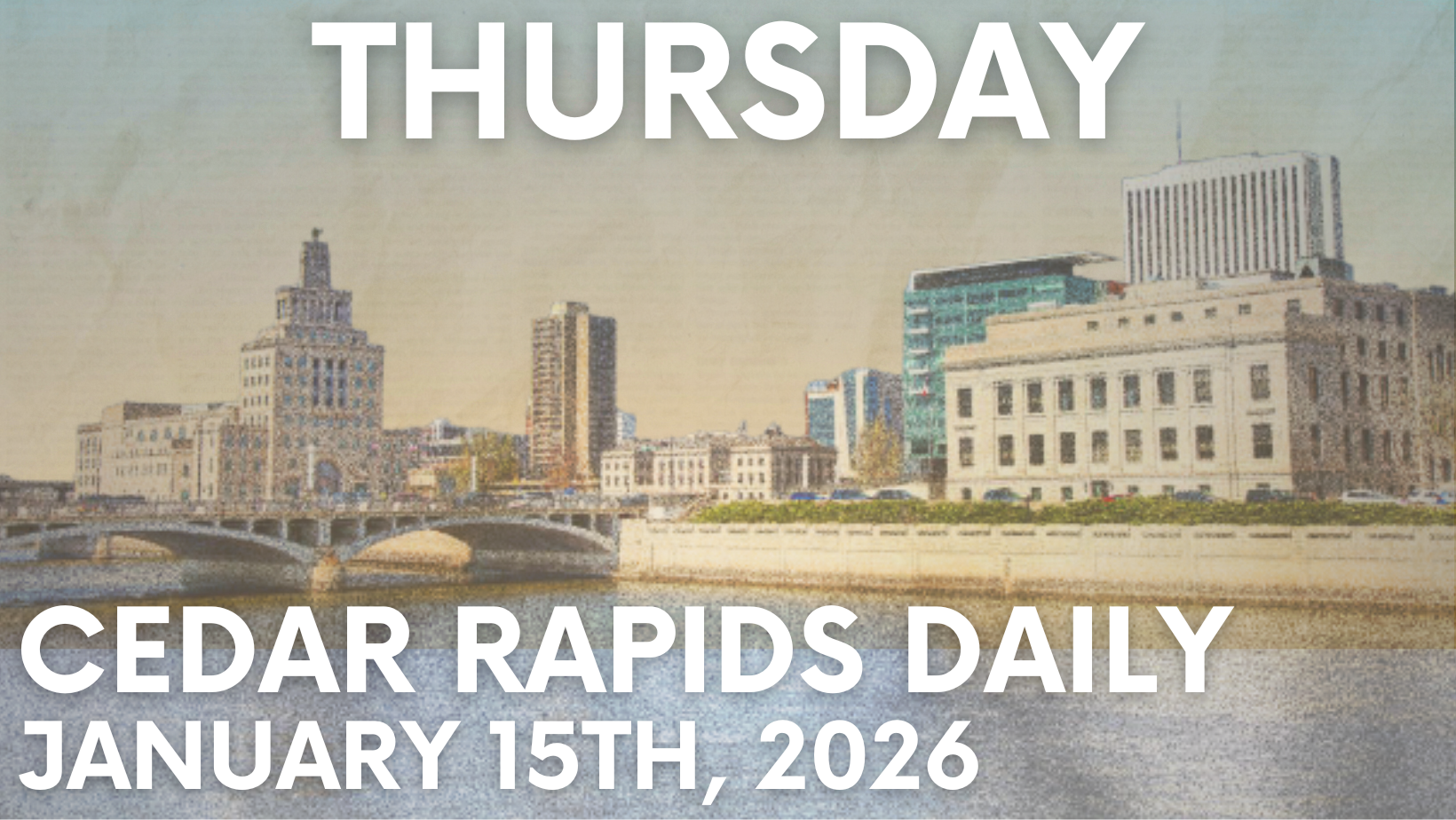Events for Thursday, January 15th, 2026 