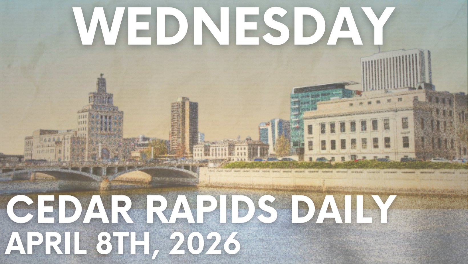 Events for Wednesday, April 8th, 2026. 