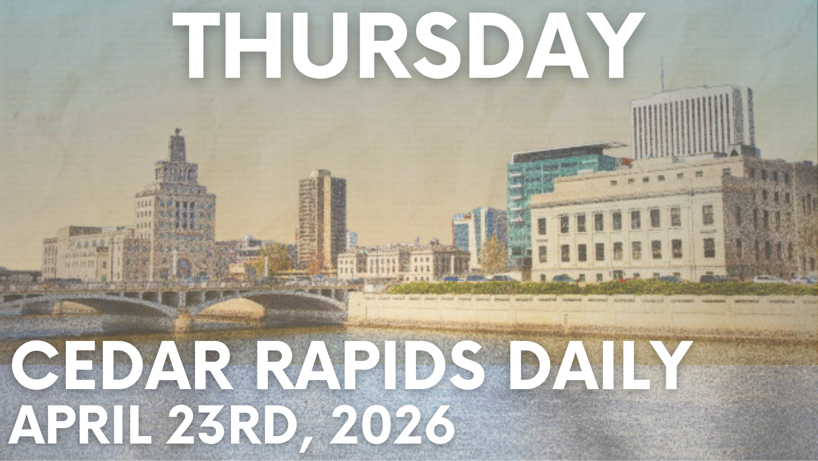 Events for Thursday, April 23rd, 2026. 