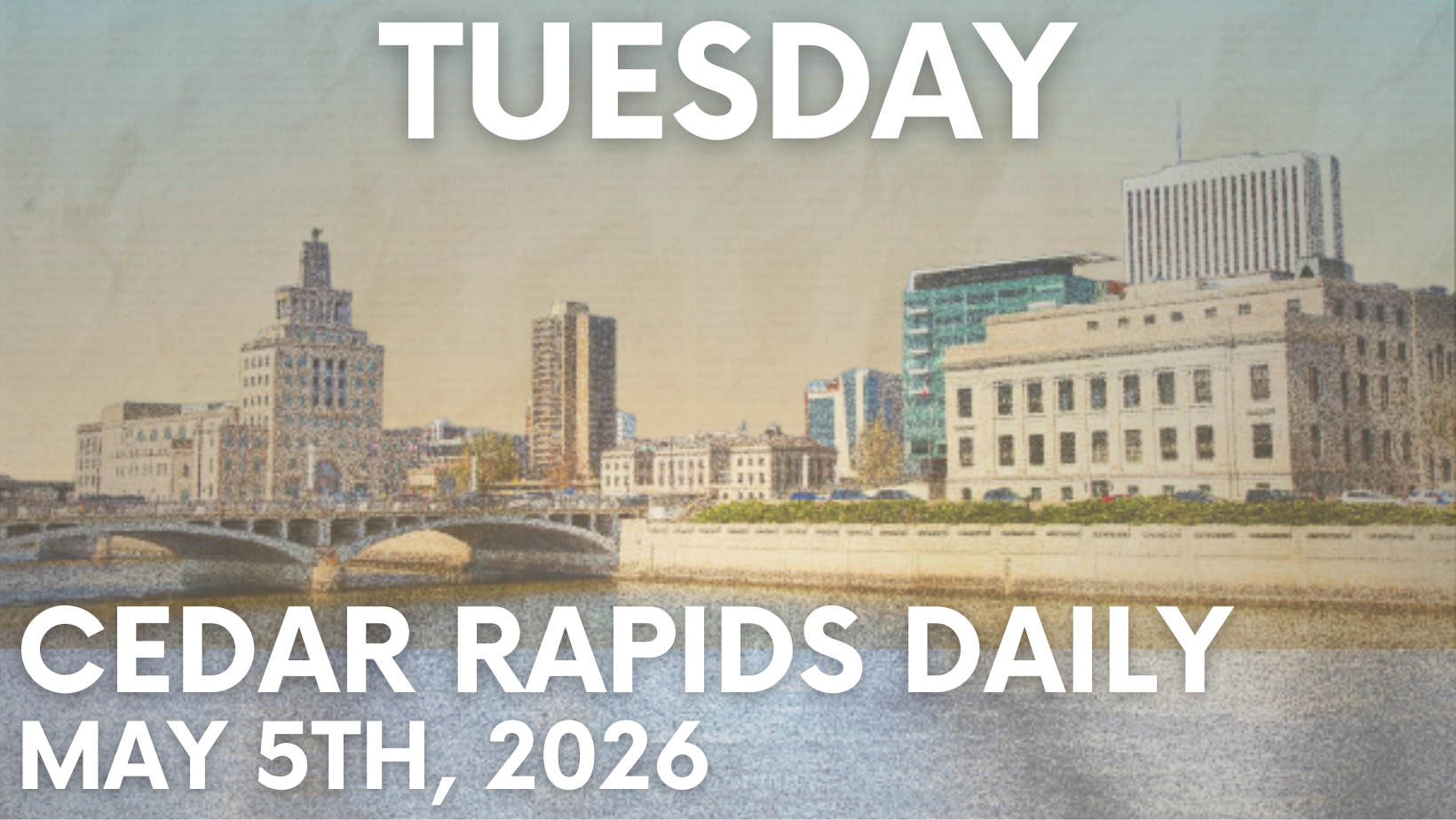 Events for Tuesday, May 5th, 2026. 