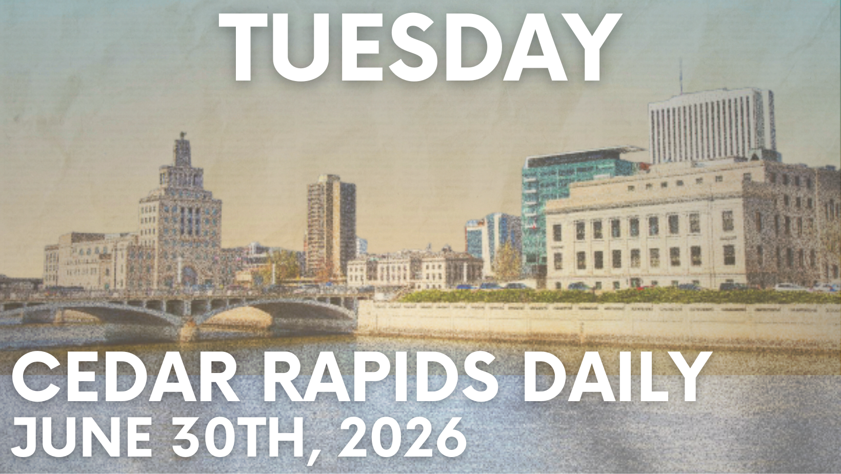 Events for Tuesday, 30th, 2026. 