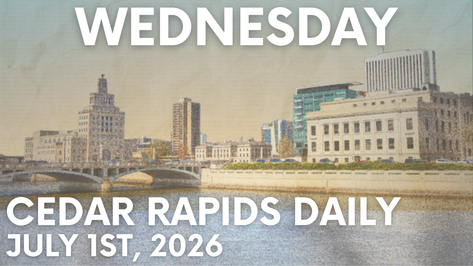 Events for Wednesday,July 1st, 2026. 