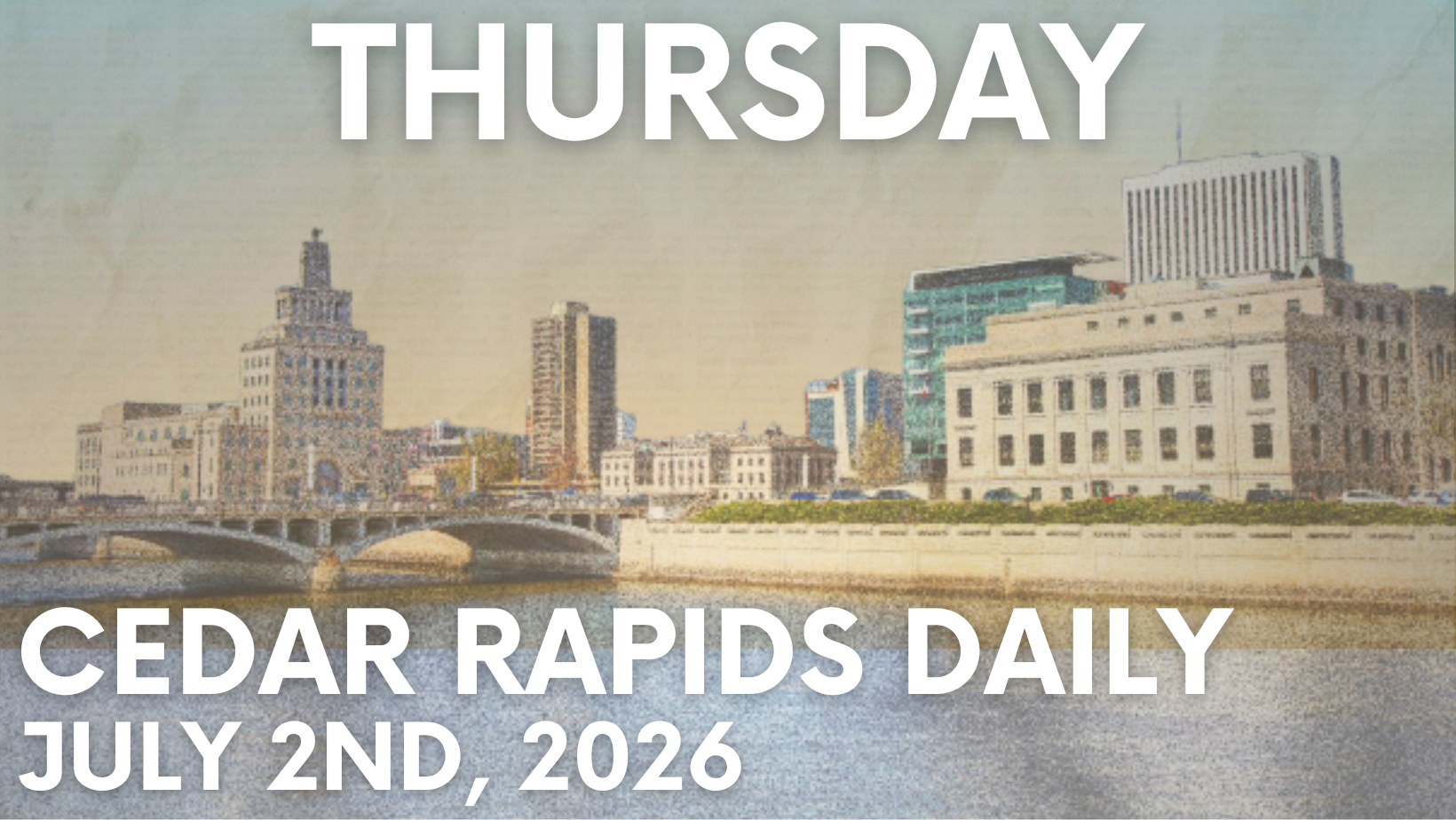 Events for Thursday,July 2nd, 2026. 