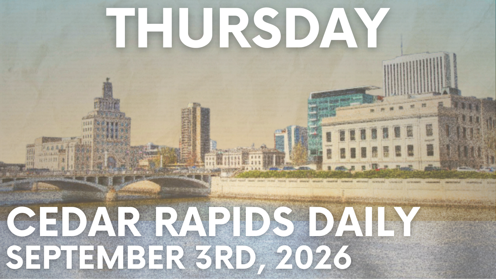 Events for Wednesday, September 2nd, 2026. 