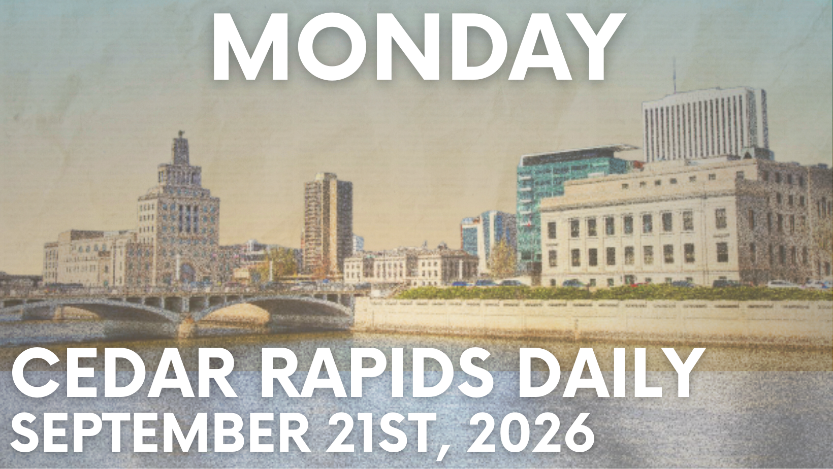 Events for Monday, September 21st, 2026. 