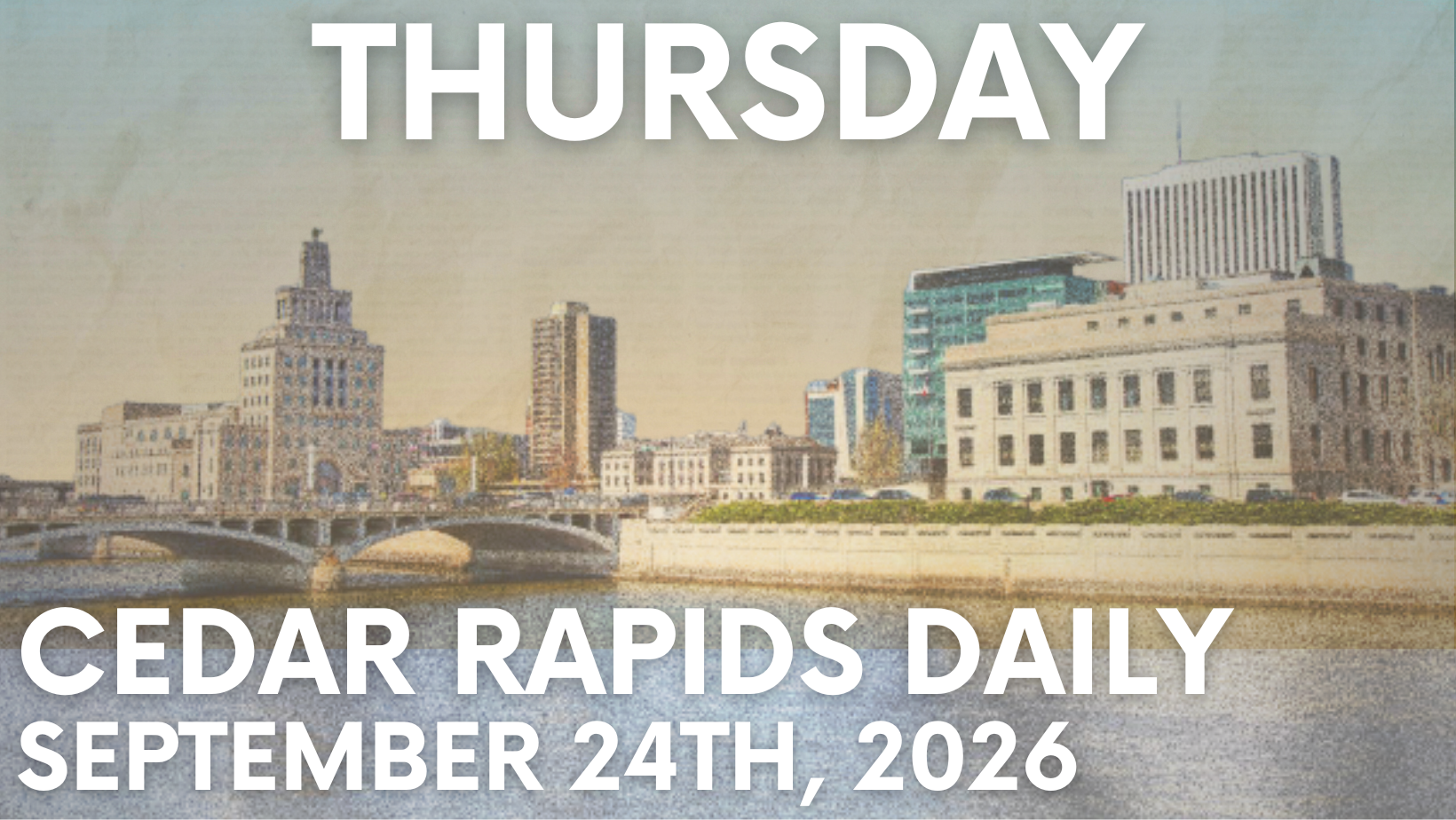 Events for Thursday, September 24th, 2026. 