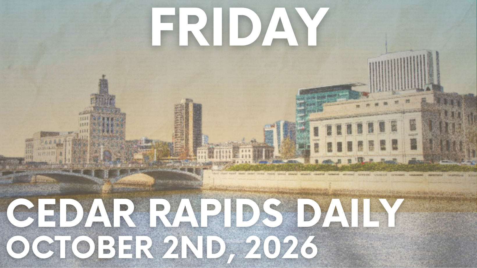 Events for Friday, October 2nd